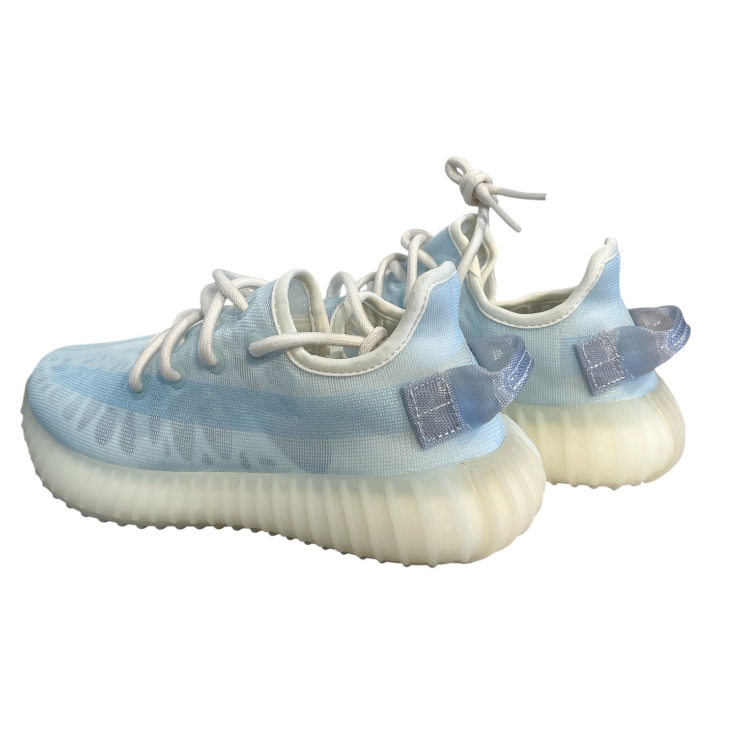 YEEZY/Low-Sneakers/US 4/Cotton/BLU/350 V2 MONO ICE view 2