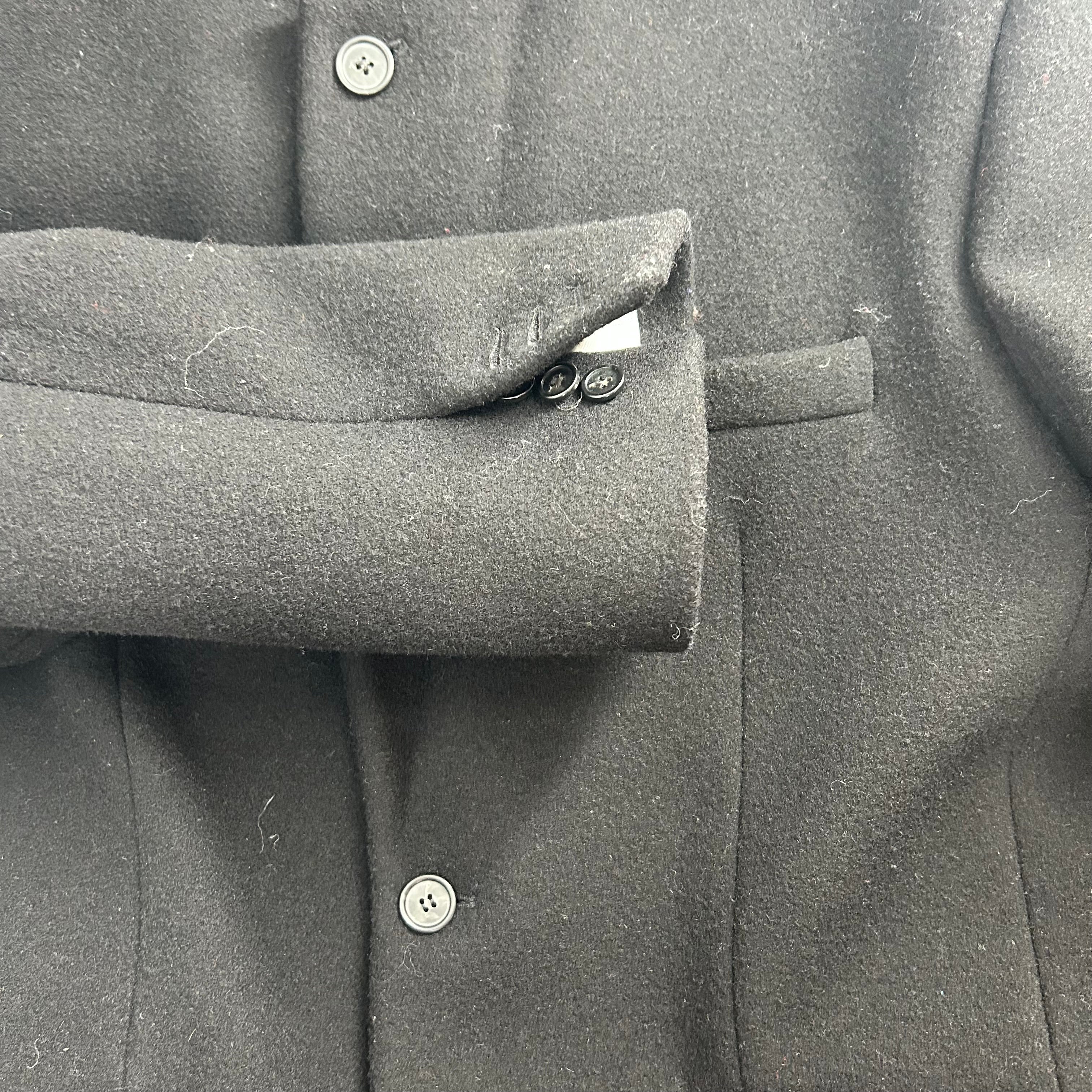 MM6/Tailored Jkt/42/Wool/BLK/s62bn0112 view 6