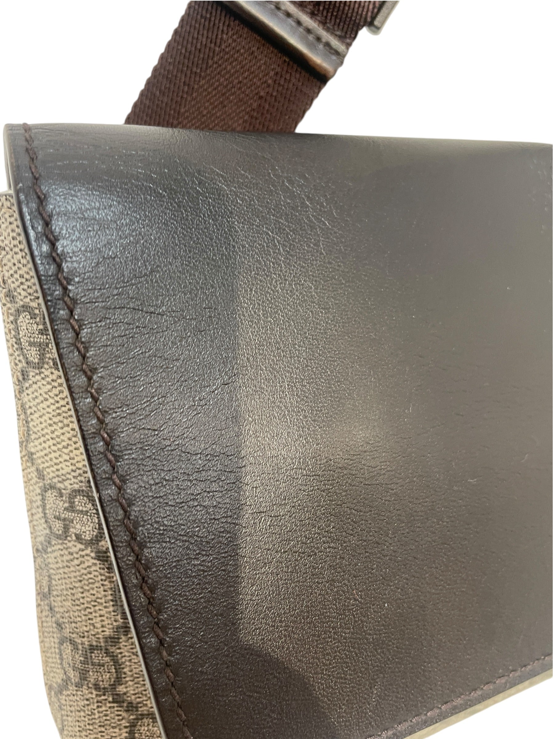 GUCCI/Clutch Bag/Monogram/KHK/Supreme Envelope view 6