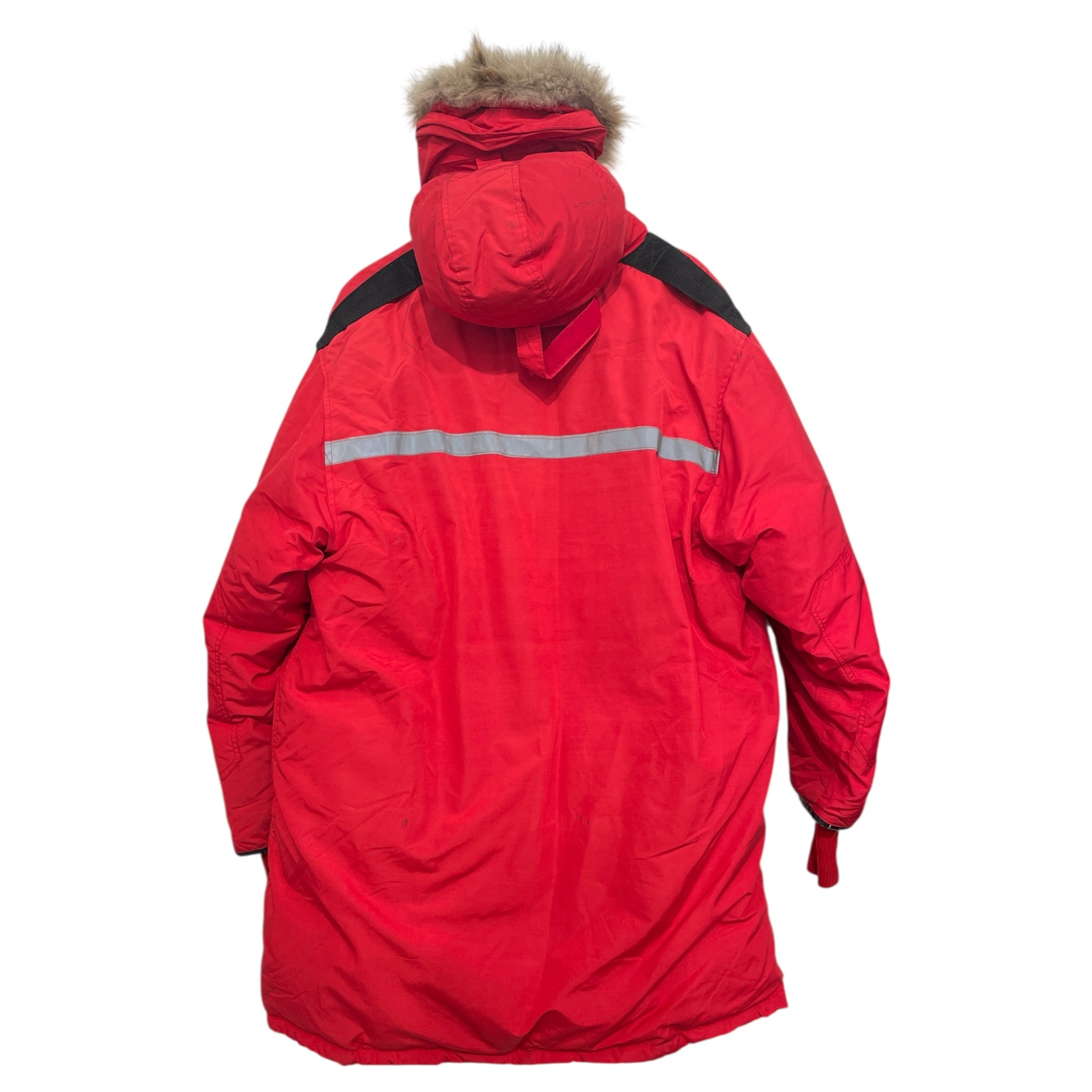 Snow Goose/Puffer Jkt/L/Polyester/RED/Snow Goose view 2