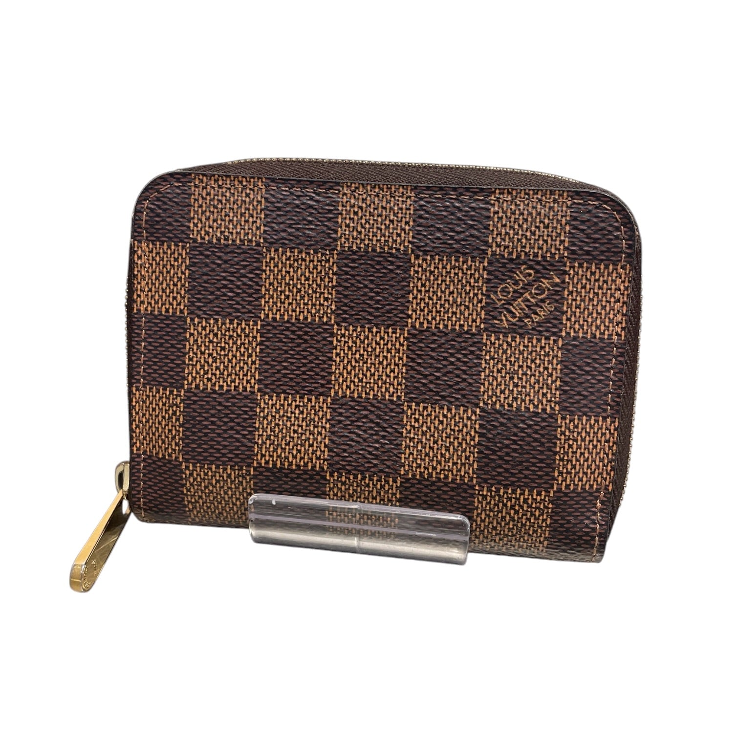 LOUIS VUITTON/Coin Wallet/All Over Print/Leather/BRW/L's/ZIPPY PURSE T51178 view 1