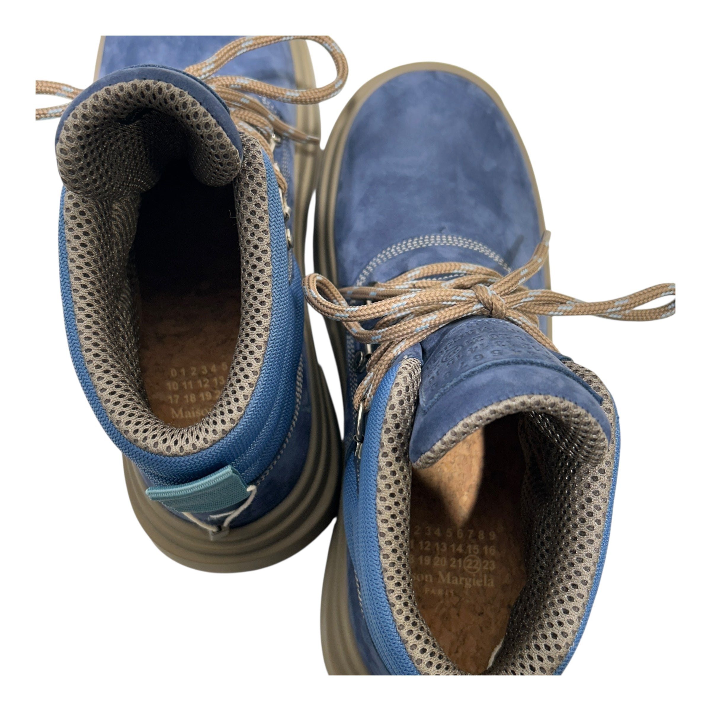 Maison Margiela/Trekking Boots/EU 39/Suede/BLU/ view 7