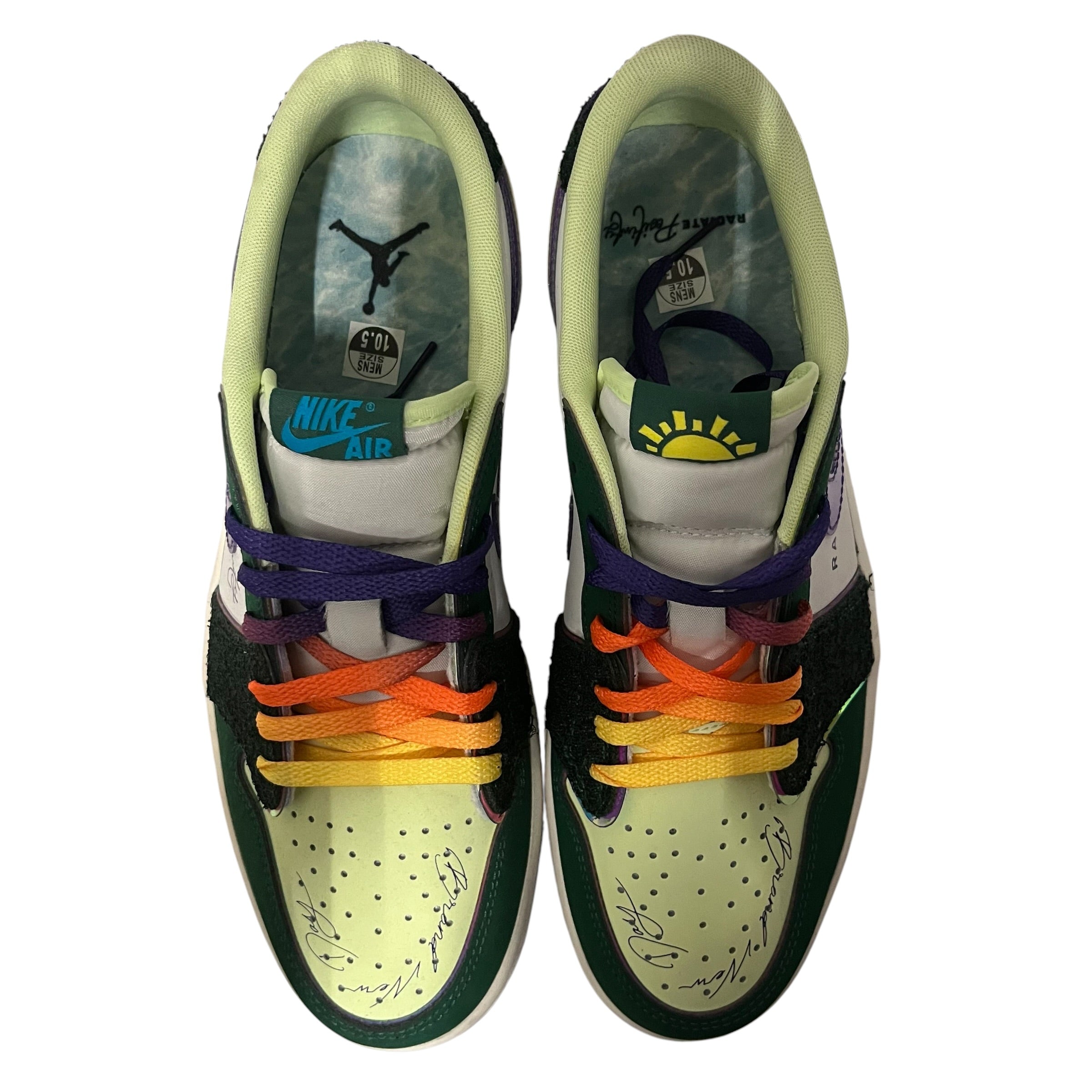 NIKE/Low-Sneakers/US 10.5/Suede/MLT/doernbecher view 3