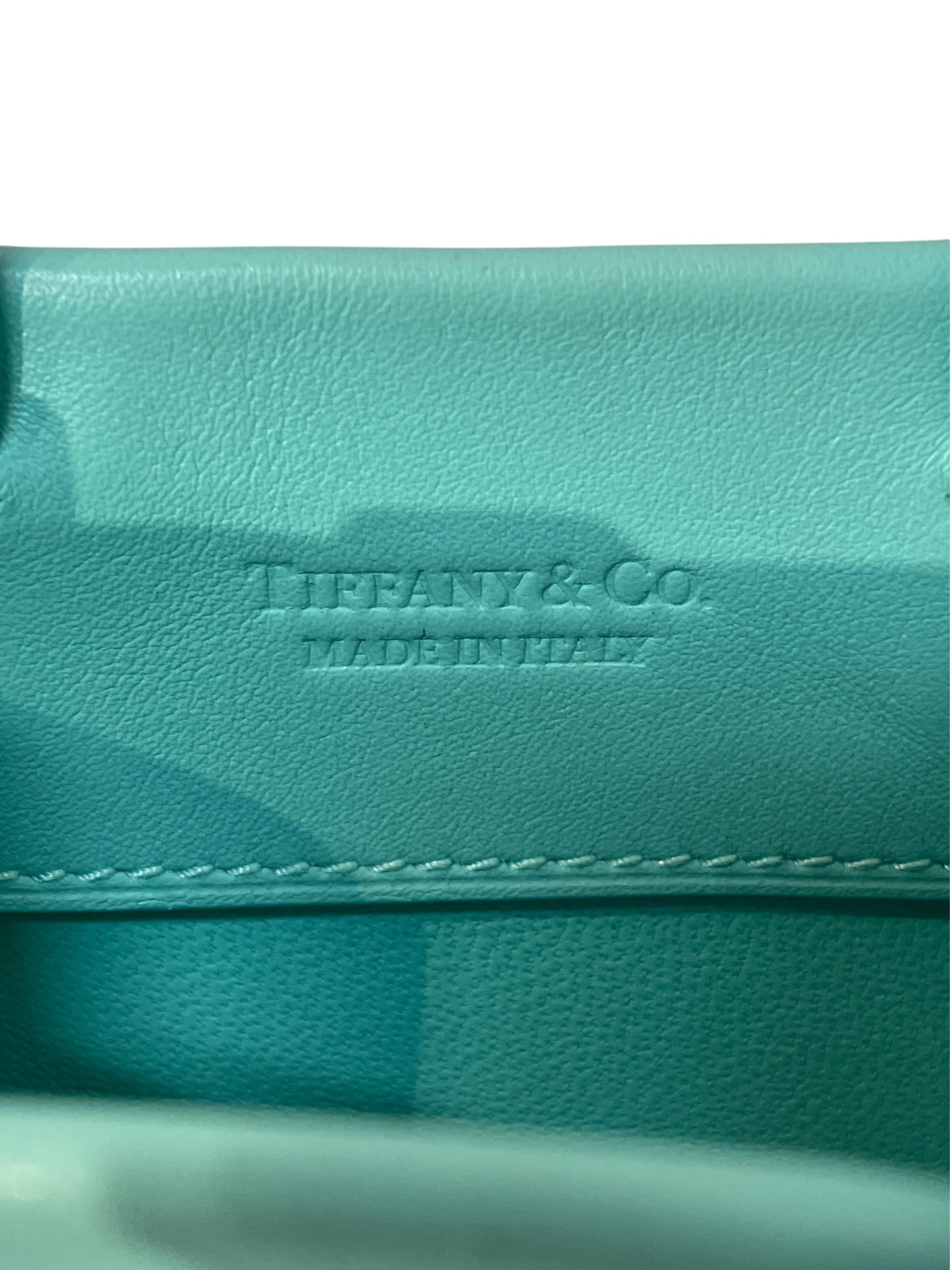 TIFFANY&Co./Cross Body Bag/Leather/Blue/mini view 5