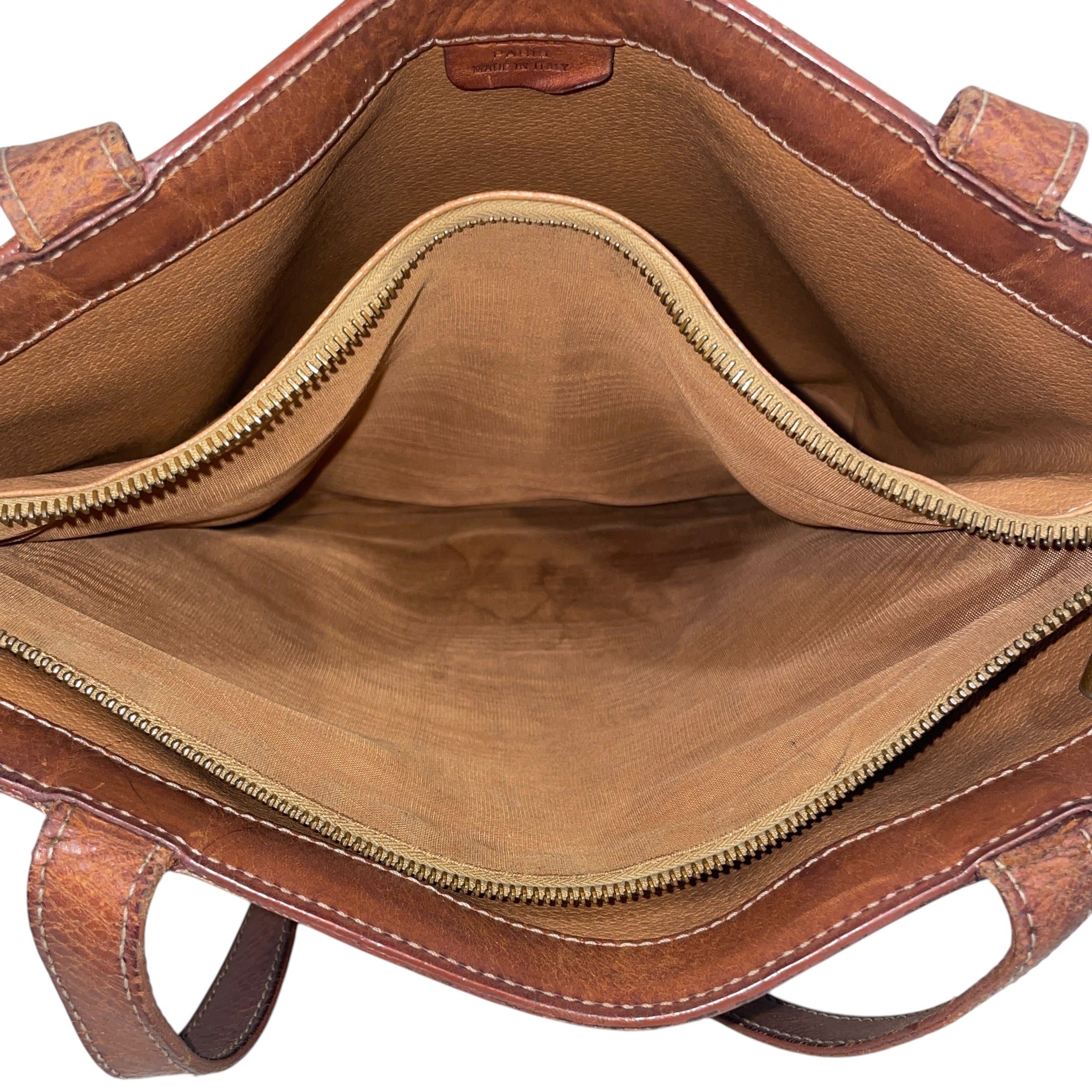 CELINE/Hand Bag/Monogram/Leather/BRW/Macadam Tote view 4