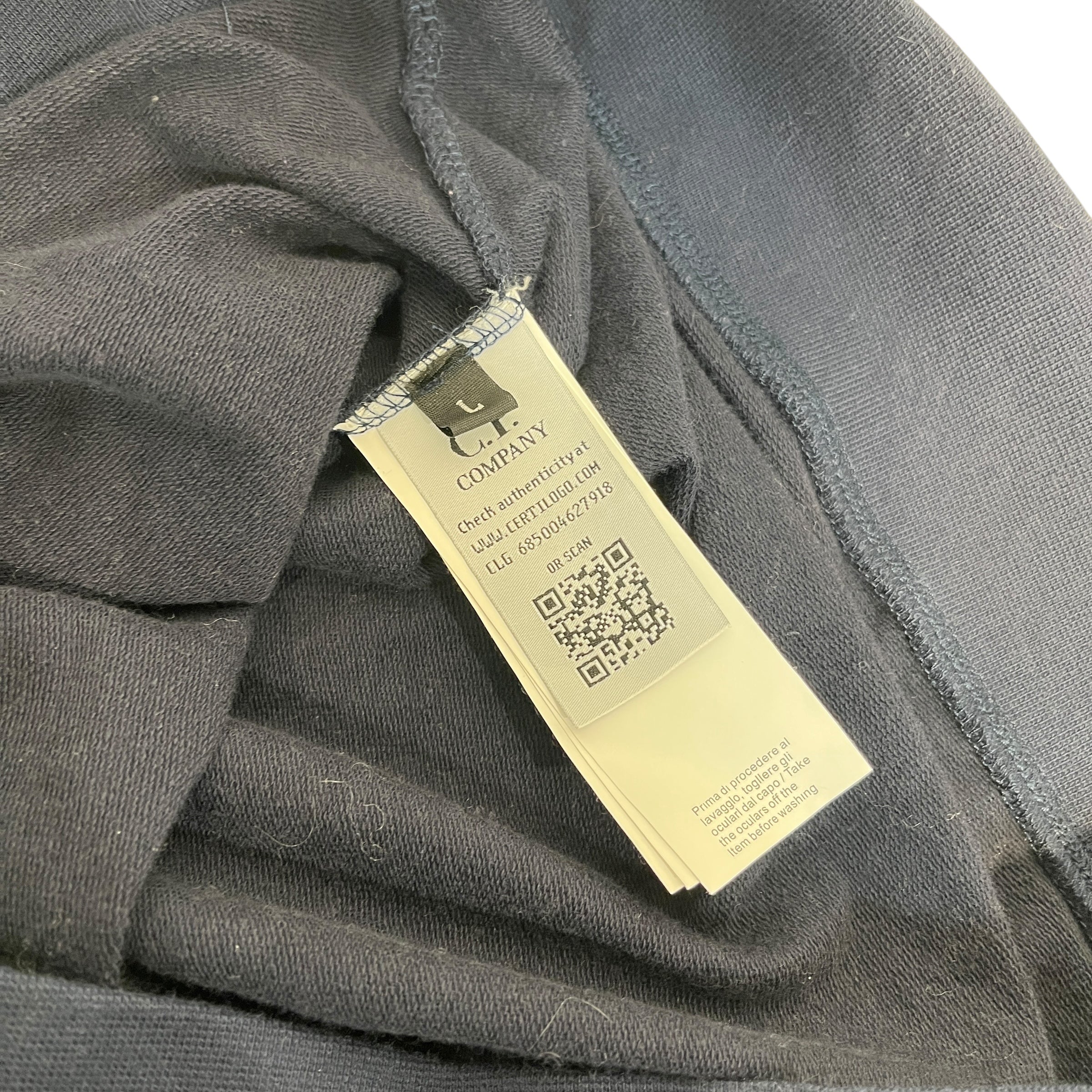 C.P.COMPANY/LS T-Shirt/M/Cotton/BLU/Cargo Pocket on Arm view 4