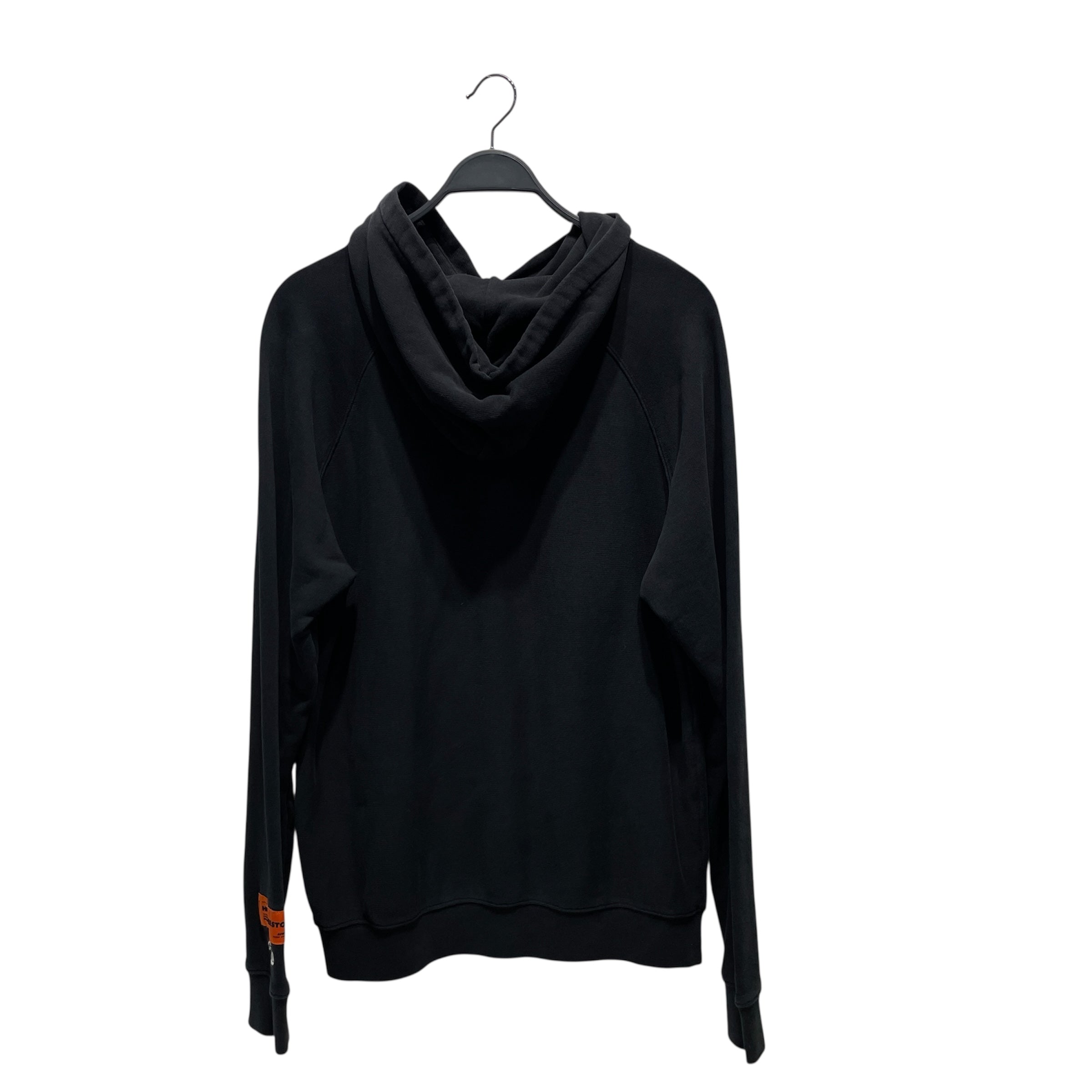 HERON PRESTON/Hoodie/S/Cotton/BLK/ view 2