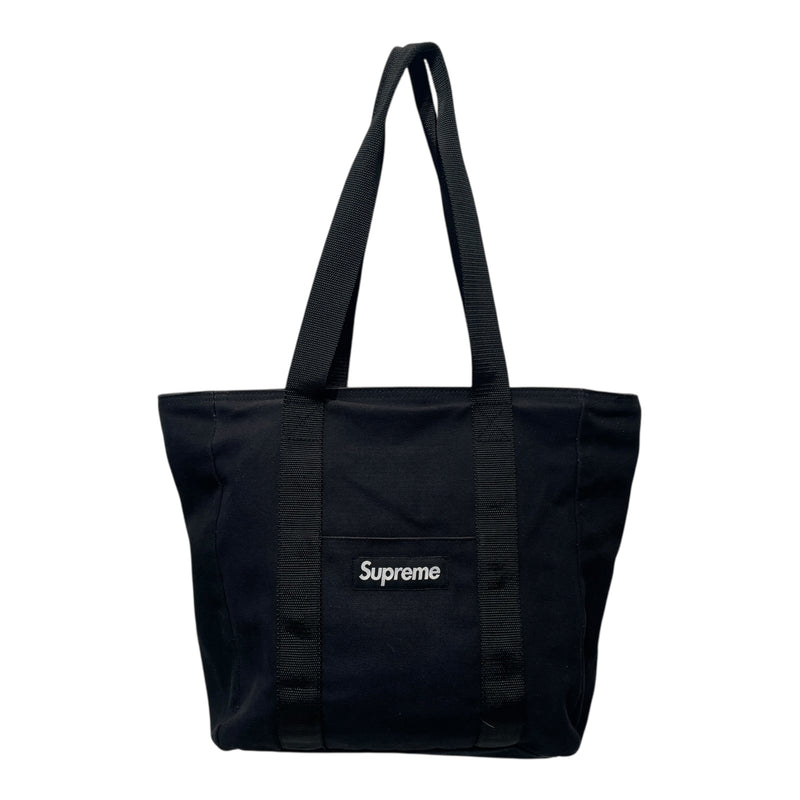 Supreme/Tote Bag/Cotton/BLK/