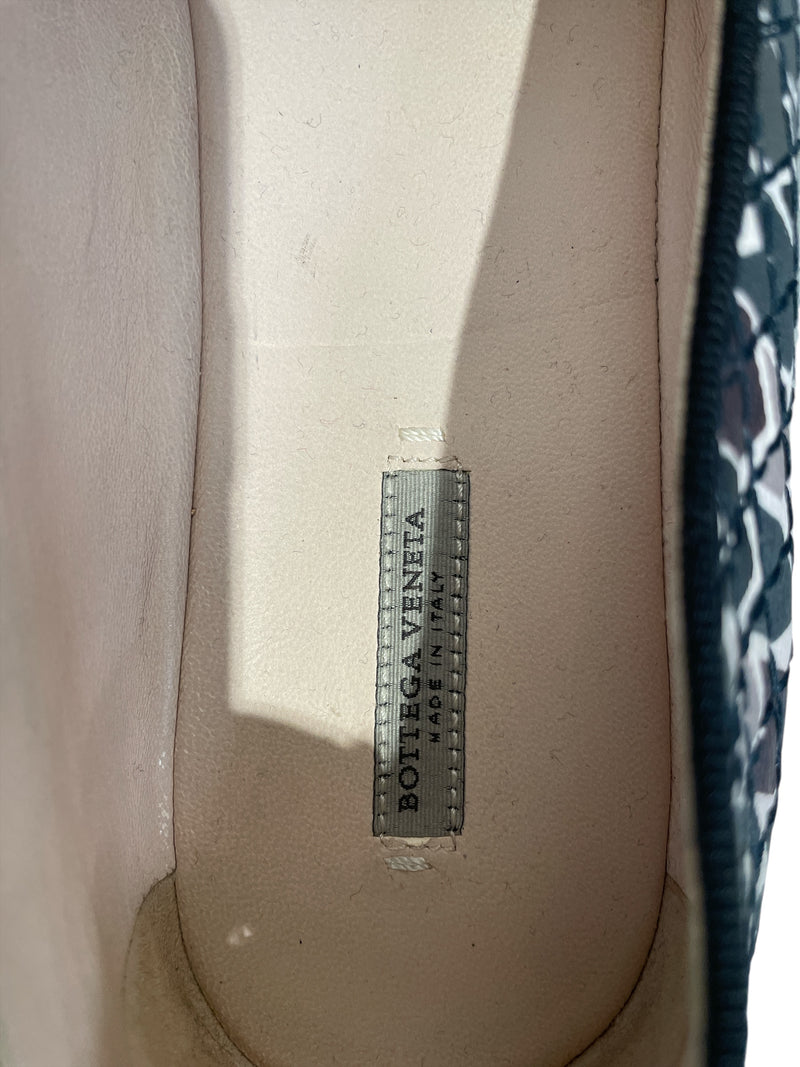 BOTTEGA VENETA/Flat Shoes/EU 41/Leather/MLT/INTRECCIATO FLATS