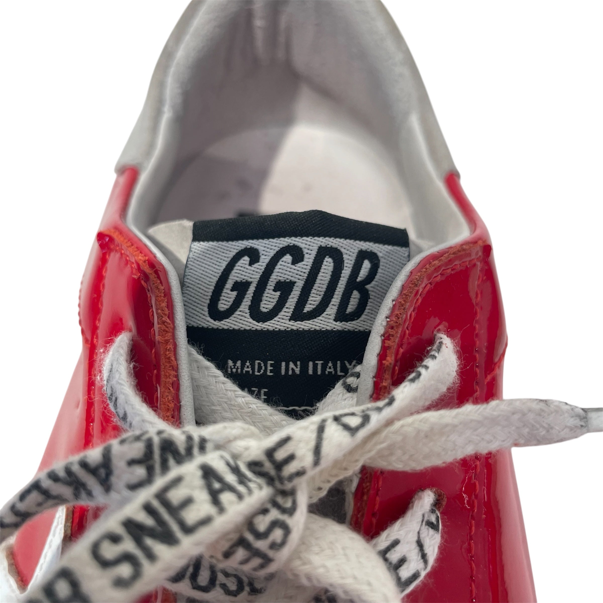 GOLDEN GOOSE/Low-Sneakers/EU 38/Faux Leather/RED/ view 4