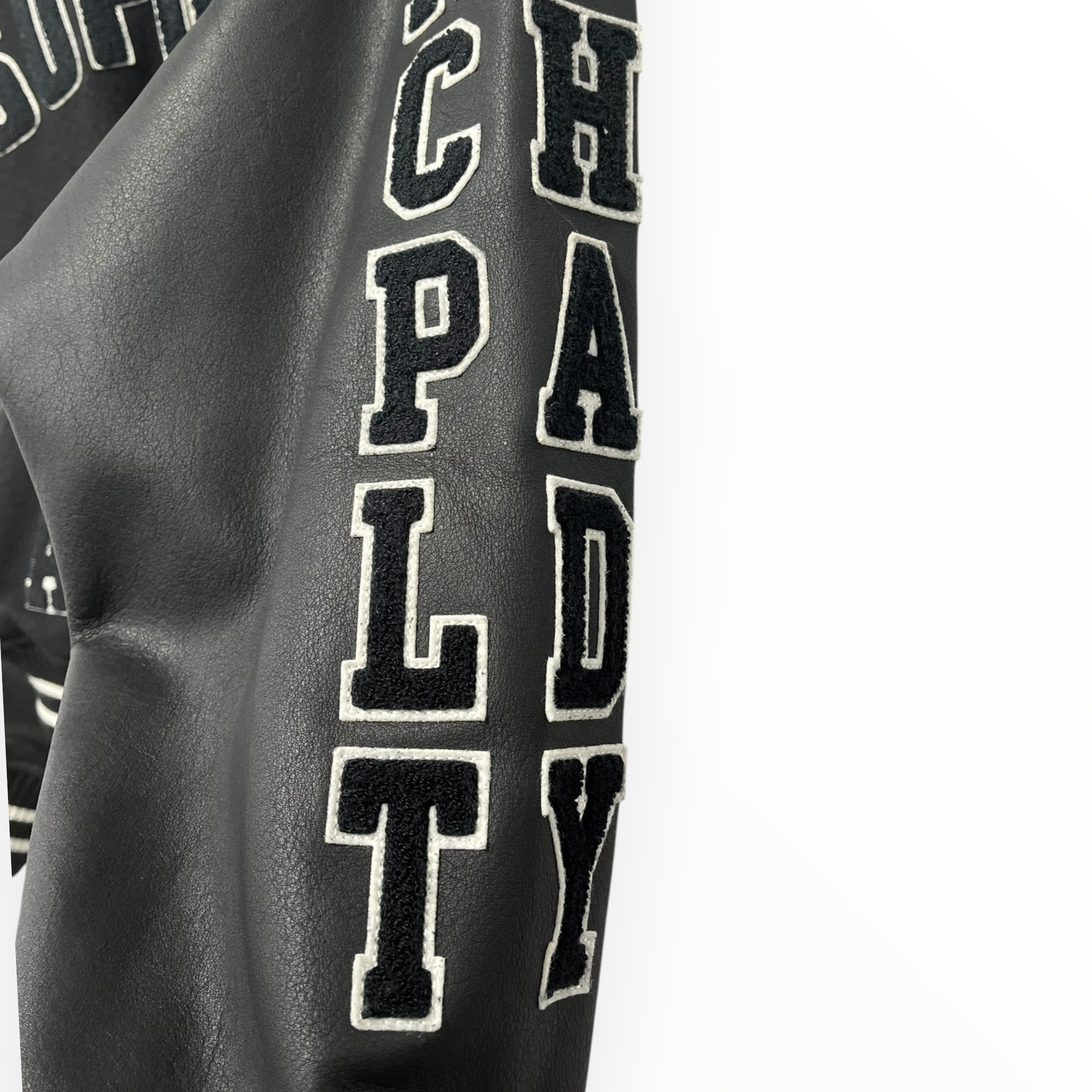 Supreme/Baseball Jkt/M/Cotton/BLK/NUMBERED VARSITY JCKT view 10