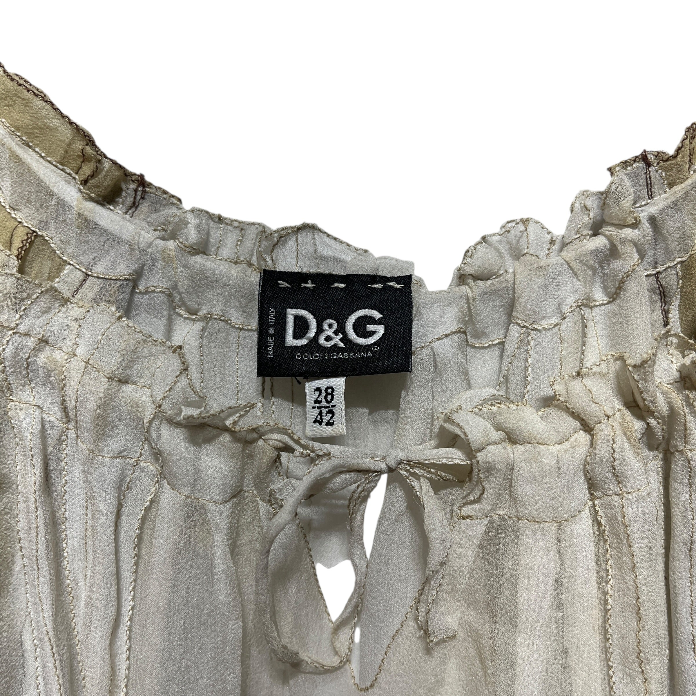 D&G/LS Blouse/28/CRM/ view 3