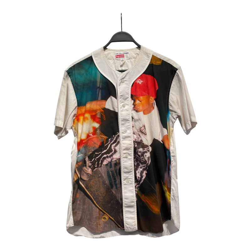 COMME des GARCONS SHIRT/Supreme/SS Shirt/M/Cotton/MLT/Graphic/S4SS14