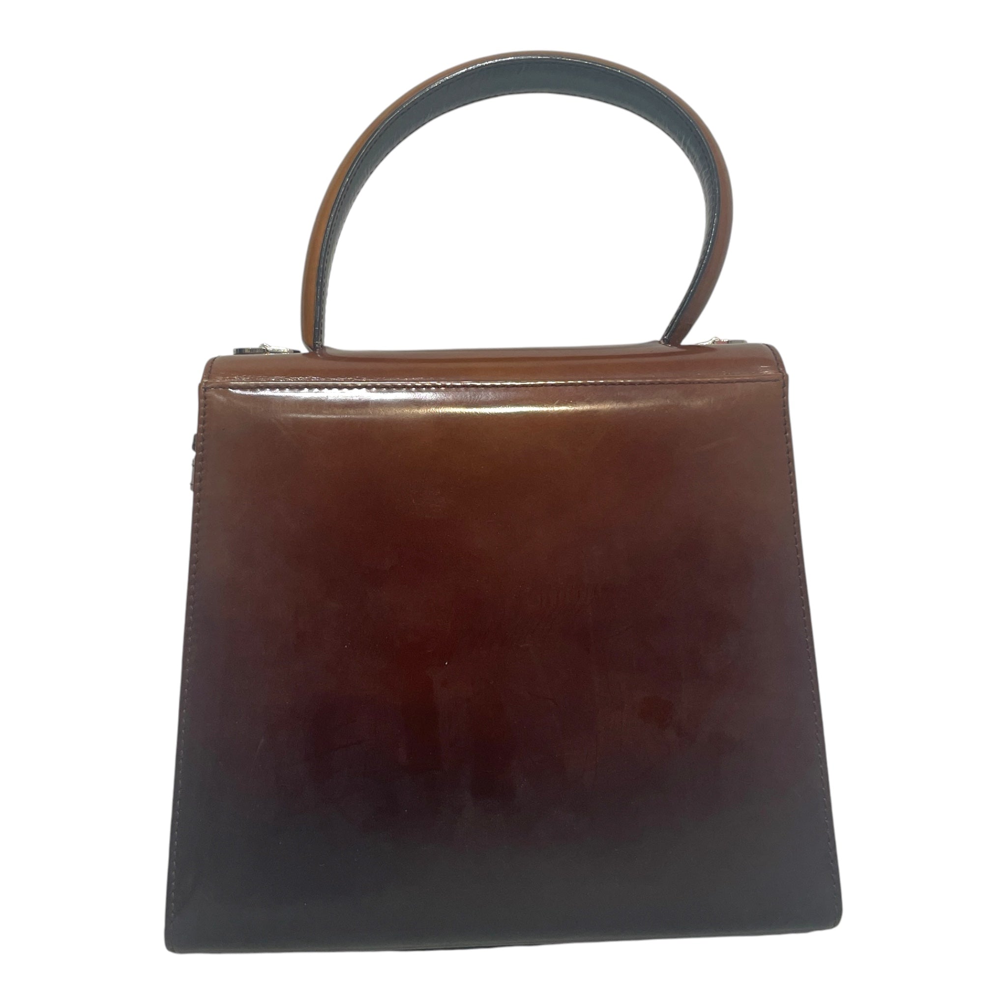 Salvatore Ferragamo/Bag/Leather/BRW/Ombre Handbag view 3