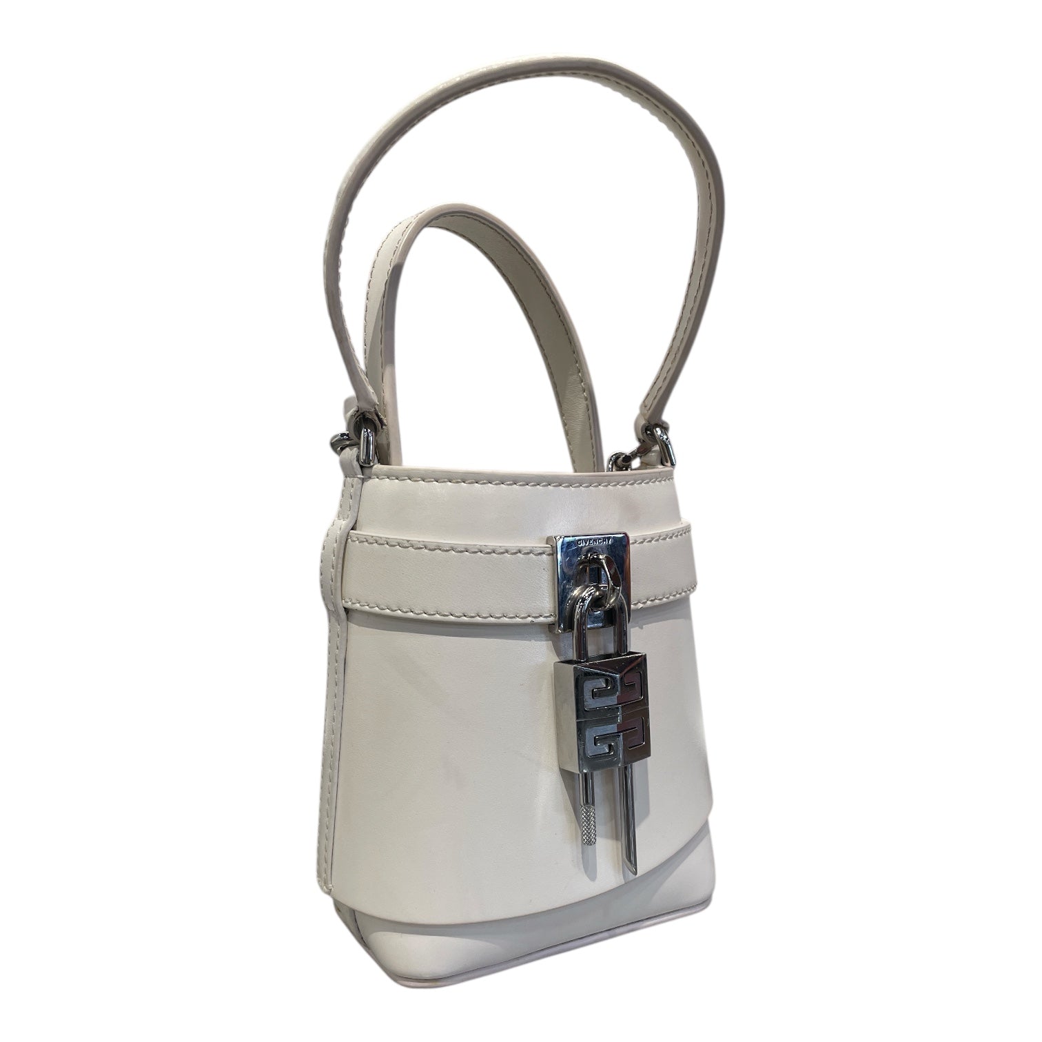 GIVENCHY/Hand Bag/Leather/WHT/ view 6