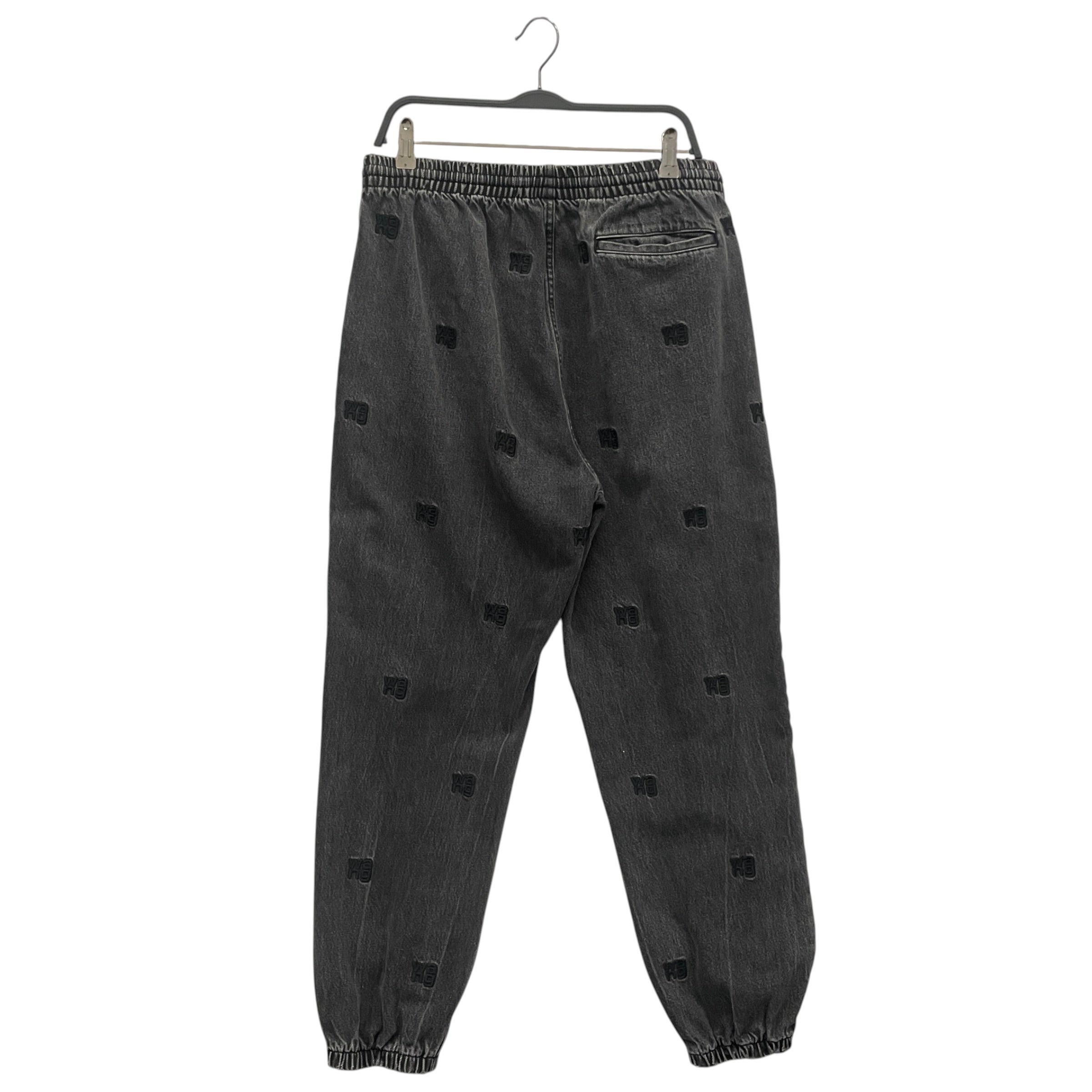 Alexander Wang/Pants/L/Cotton/GRY/DRAWSTRING MONOGRAM view 2
