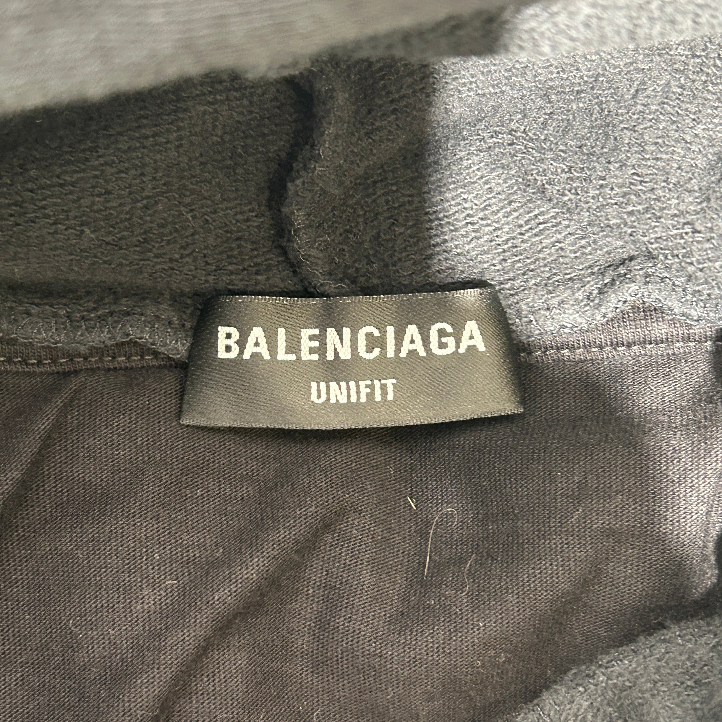BALENCIAGA/Sweatshirt/S/Graphic/Cotton/BLK/ view 3