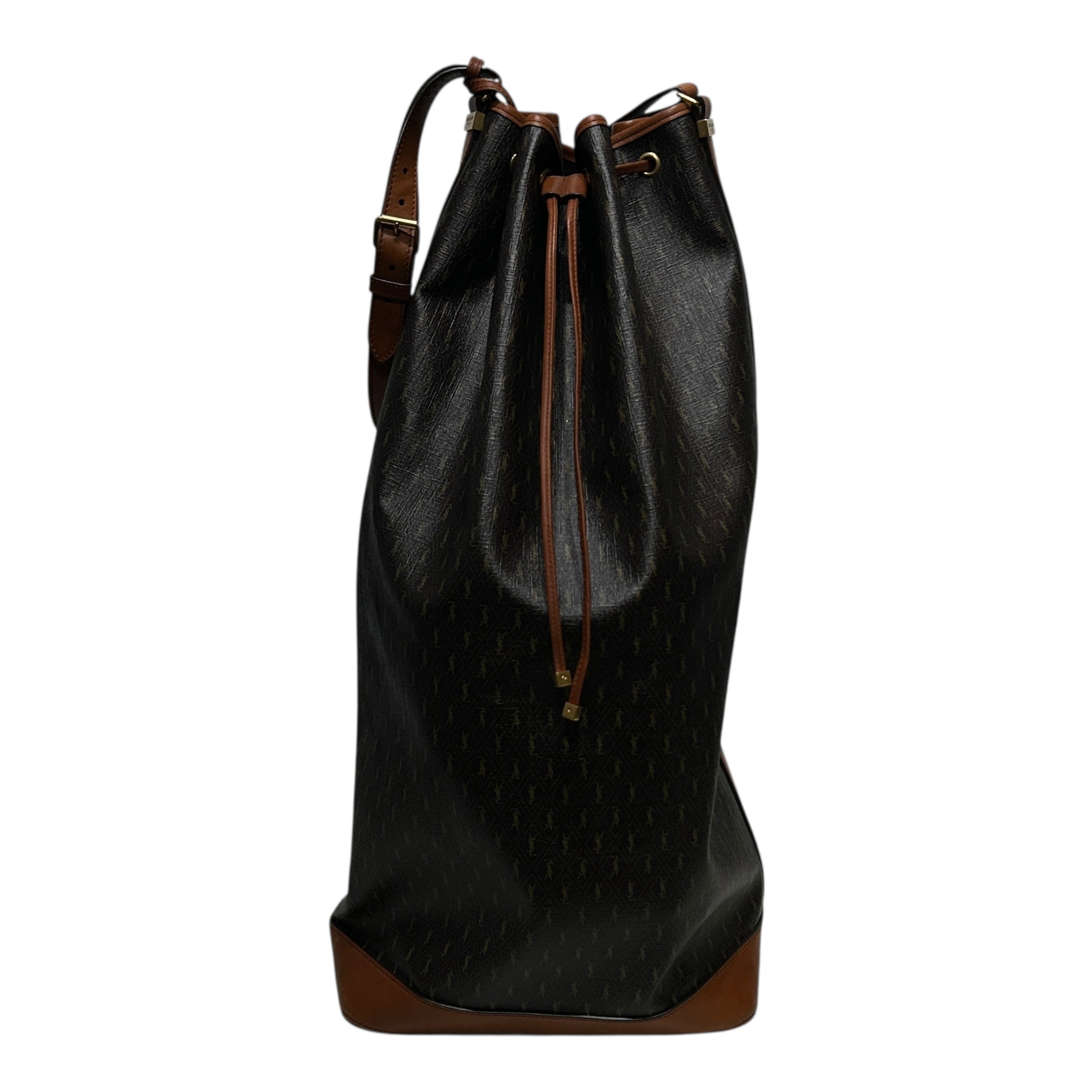 SAINT LAURENT/Tote Bag/Monogram/Leather/BRW/ view 3