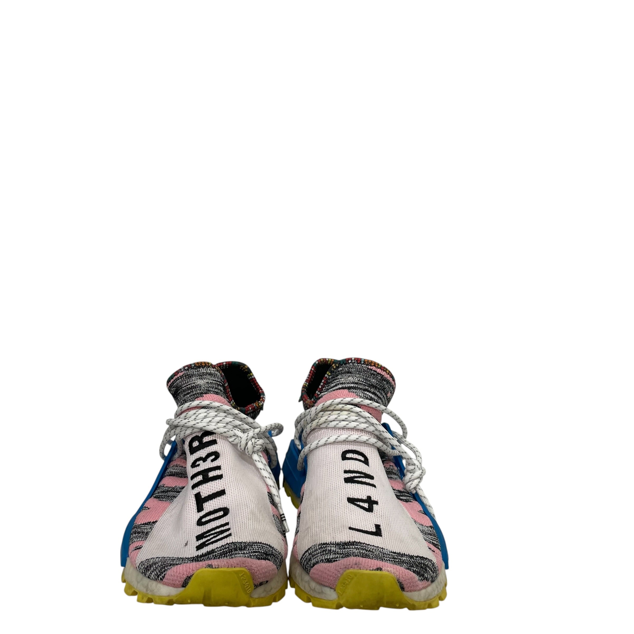 adidas/Low-Sneakers/US 10.5/All Over Print/Cotton/MLT/PHARREL NMD HUMAN RACE view 3