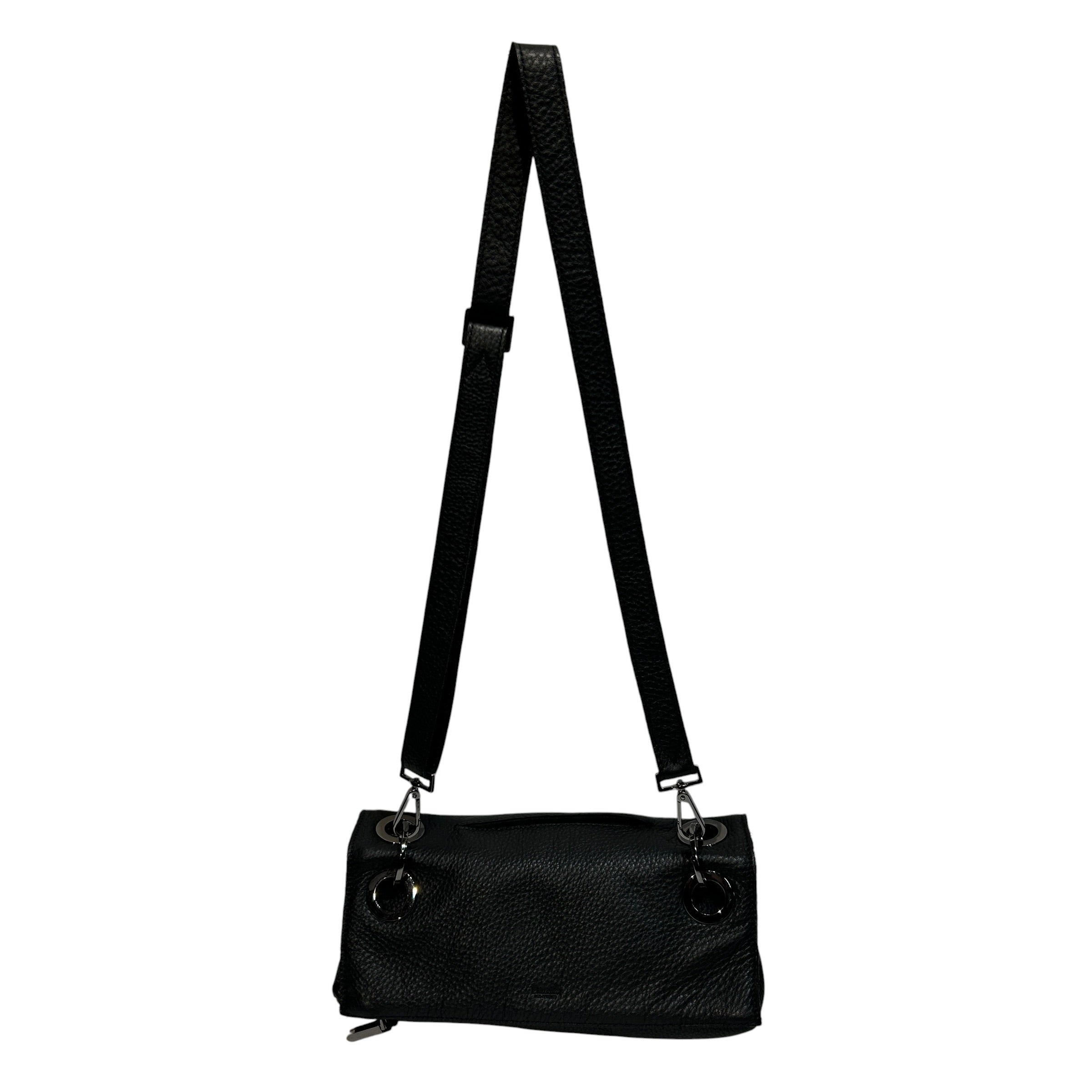 Hammitt/Cross Body Bag/Leather/BLK/VIP Montana Shoulder Bag view 1