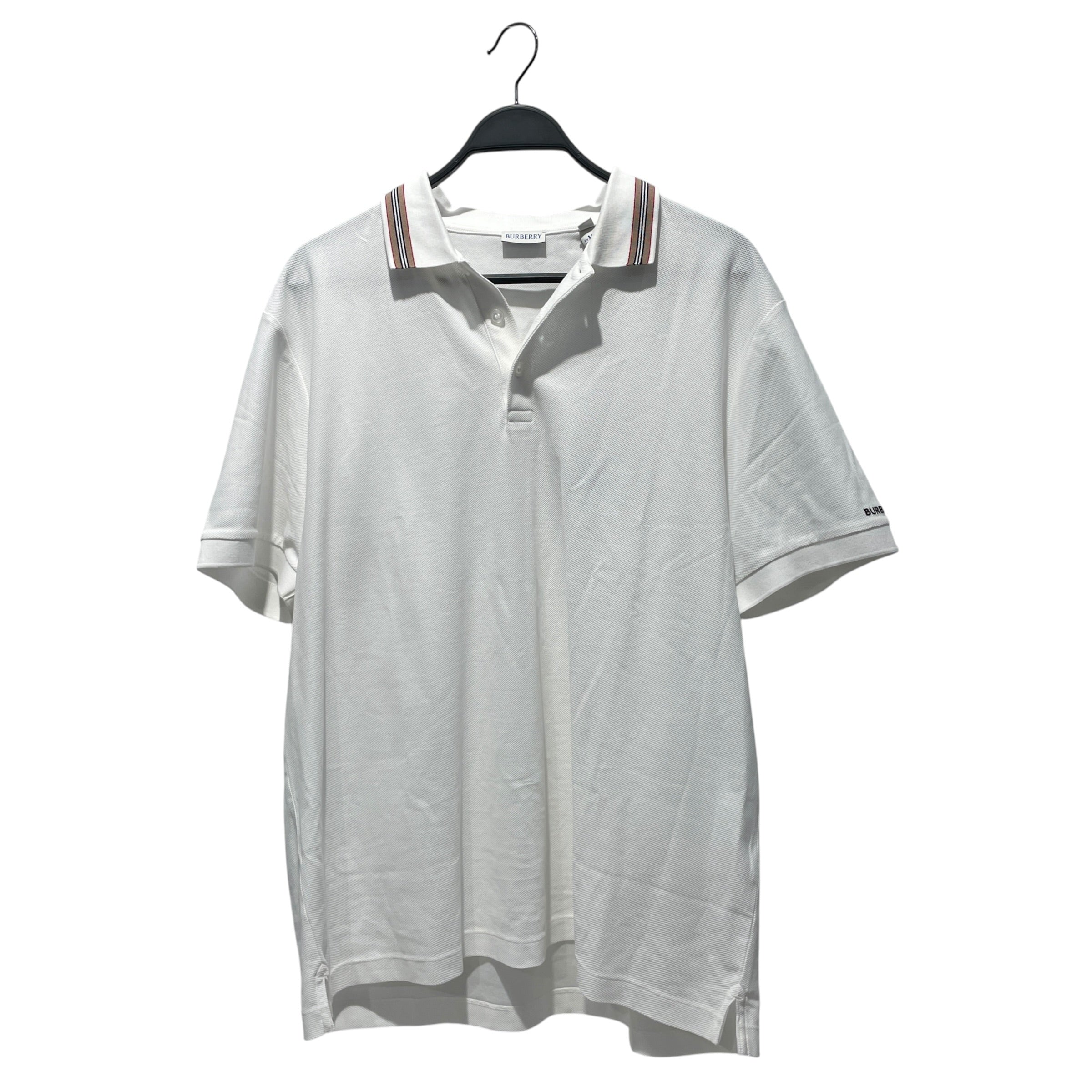 BURBERRY/Polo Shirt/XXXL/Cotton/WHT/hartford polo view 1