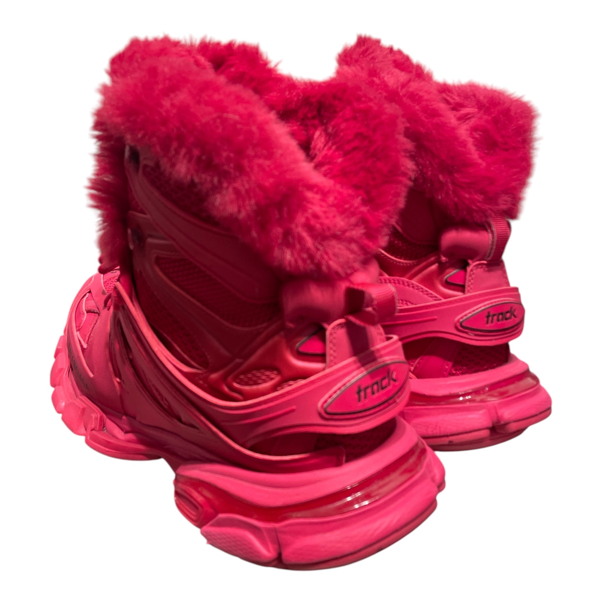 BALENCIAGA/Hi-Sneakers/Nylon/RED/BALENCIAGA /RED/Track hike/10. view 2