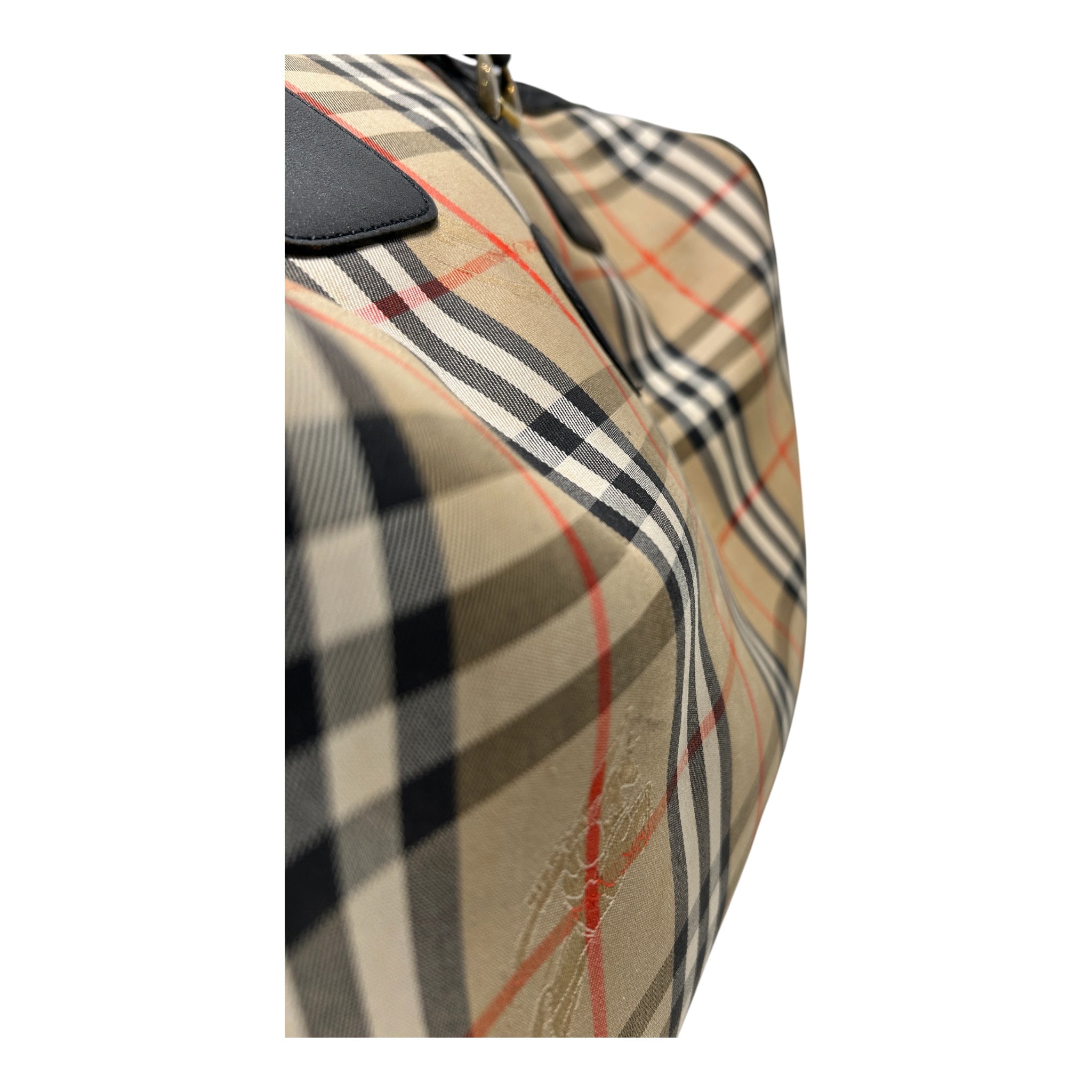BURBERRYS/Tote Bag/Plaid/Cotton/BEG/NOVA CHECK CANVAS BAG view 6