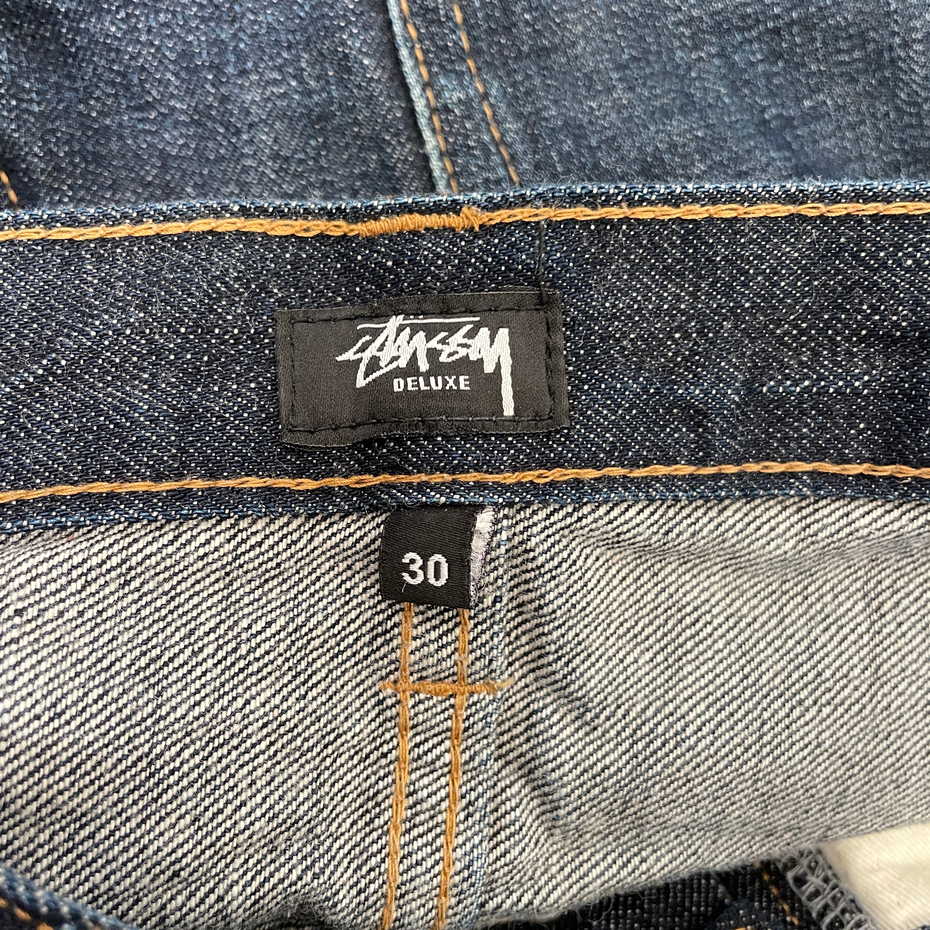 STUSSY/Straight Pants/30/Denim/NVY/ view 3