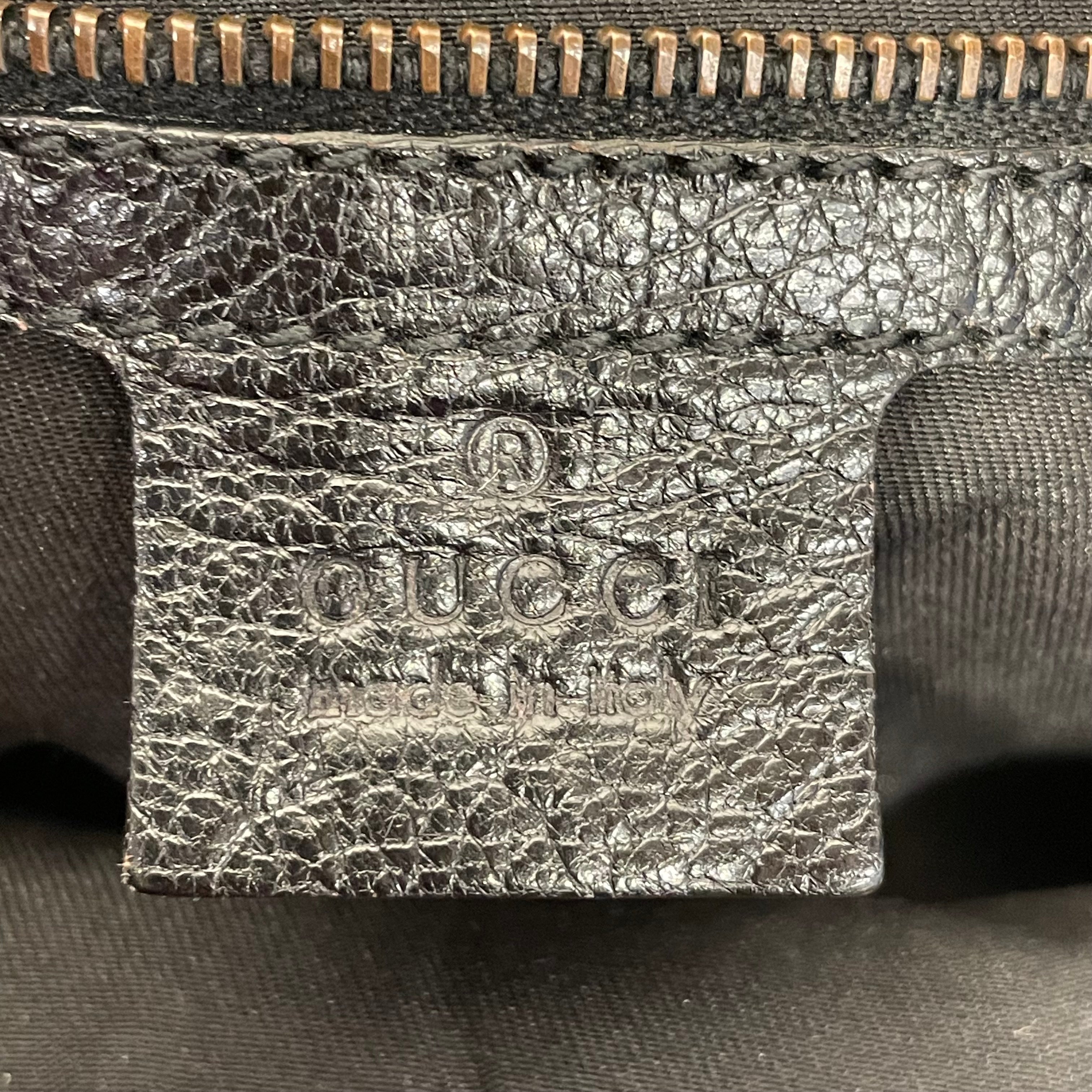 GUCCI/Hand Bag/Leather/BLK/TOM FORD BAMBOO HANDLE view 5
