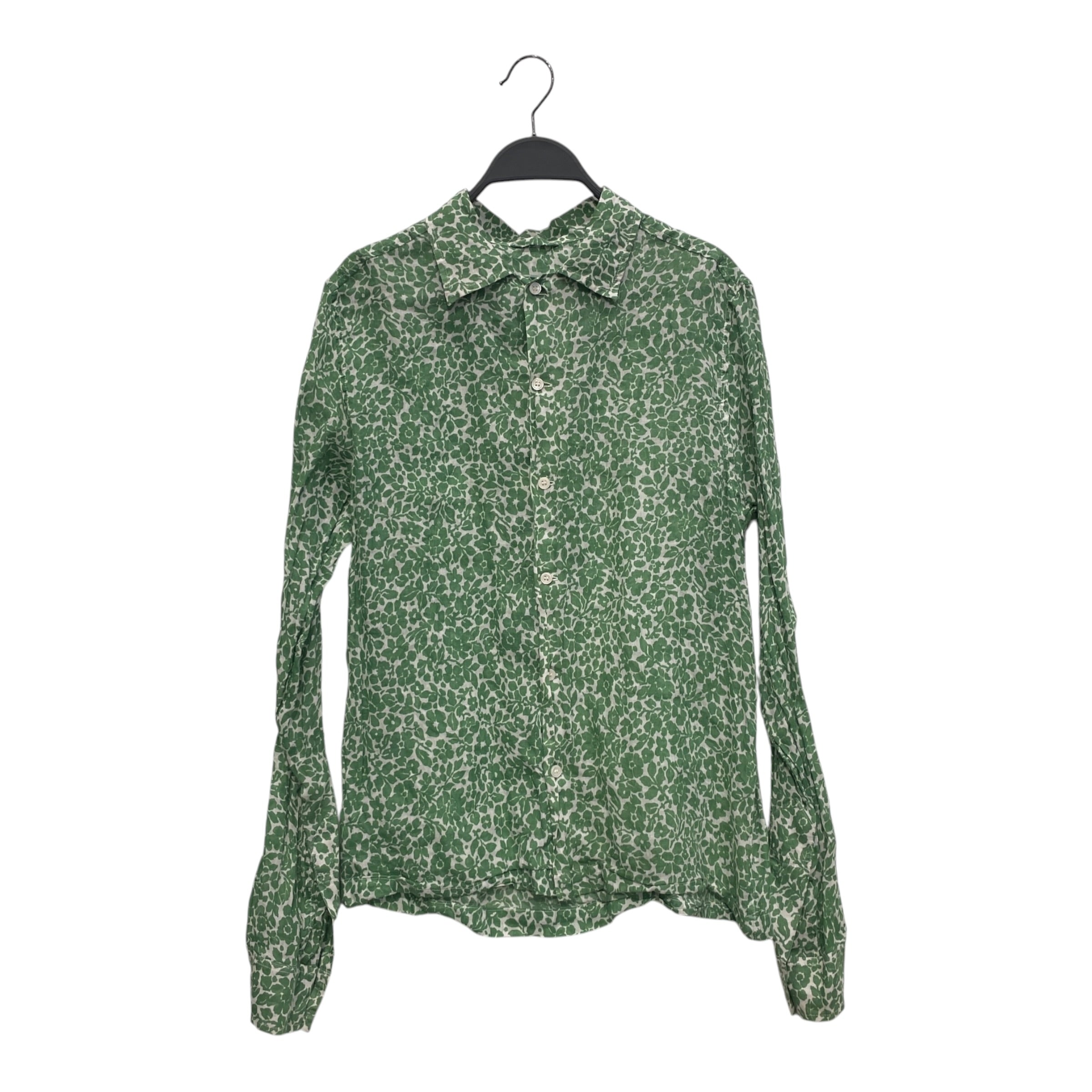 BODE/Blouse/S/All Over Print/Rayon/GRN/GREEN MEADOW TOP view 1