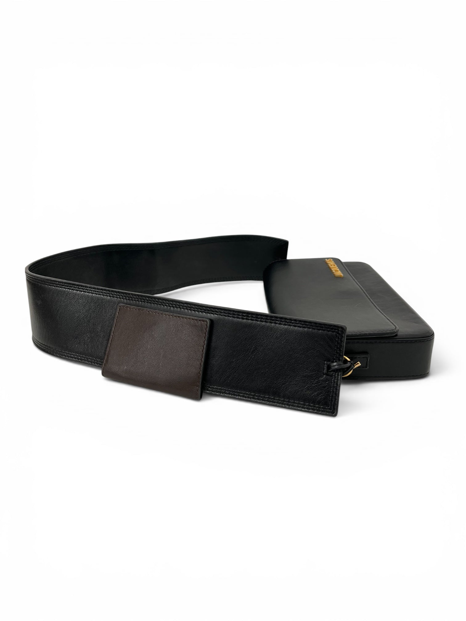 JACQUEMUS/Fanny Pack/Leather/BLK/LE CARINU view 3
