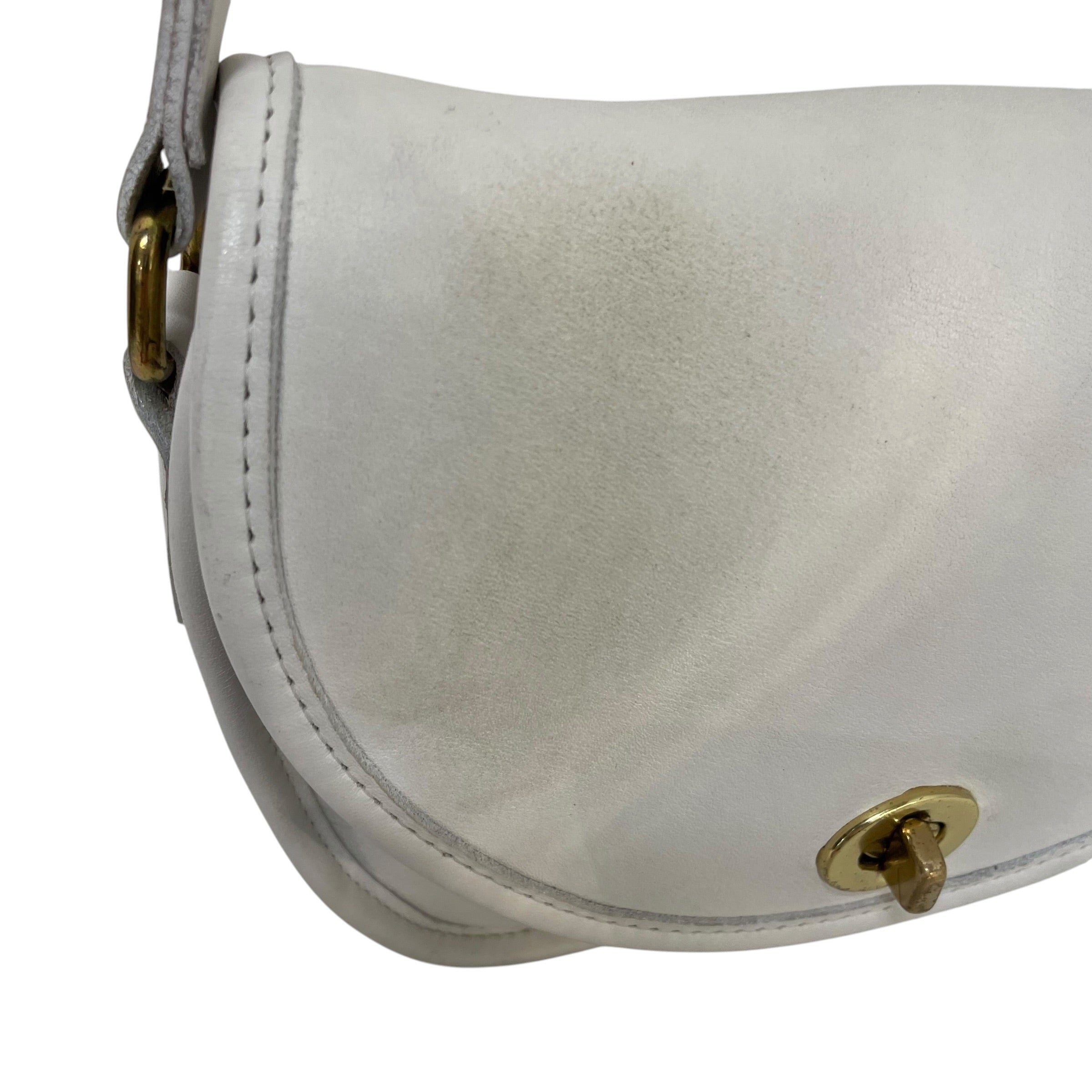 COACH/Hand Bag/Leather/WHT/ view 7
