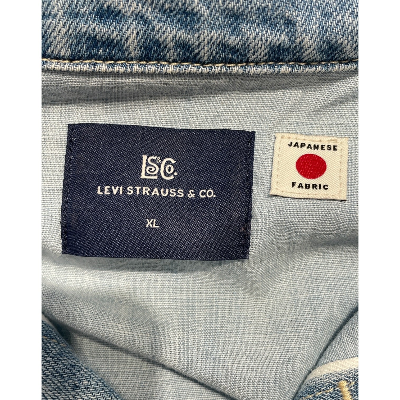 LEVI'S BLUE TAB/Denim Jkt/XL/Cotton/BLU/Japanese Fabric Trucker Jacket view 3
