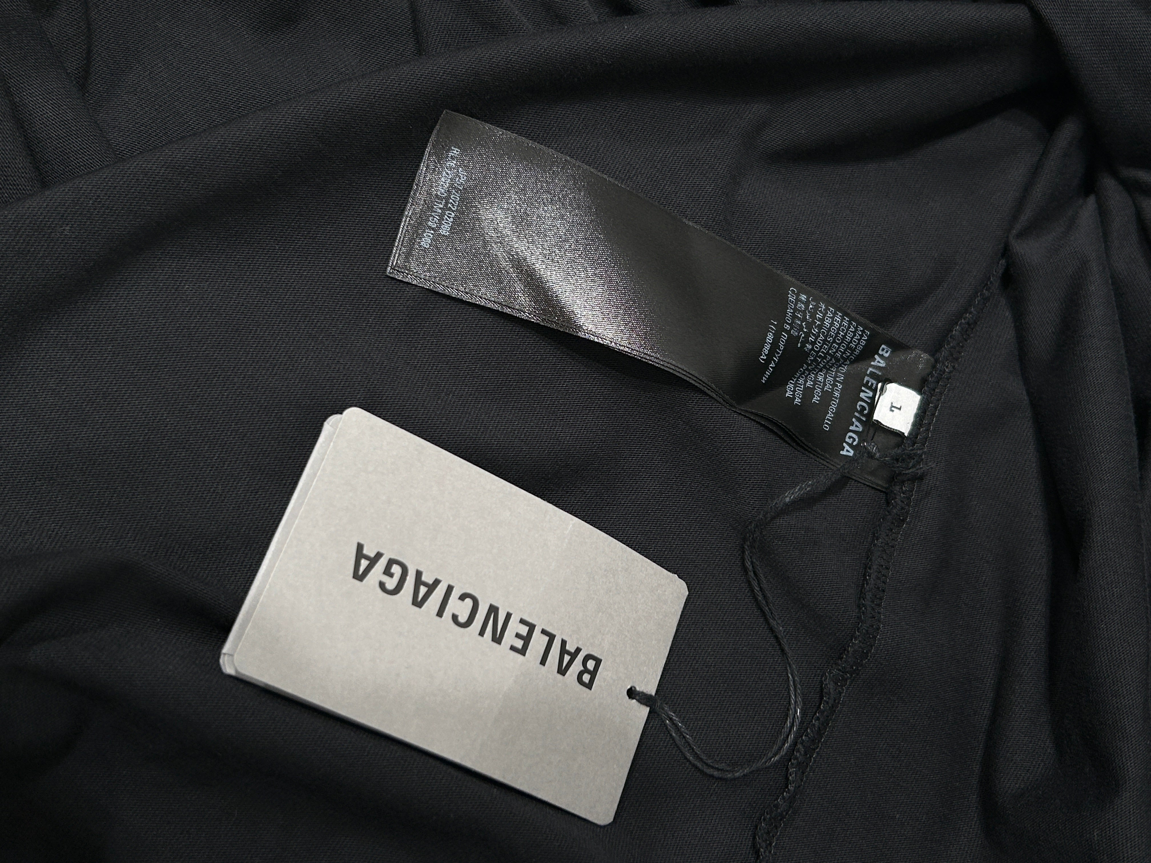 BALENCIAGA/LS T-Shirt/1/Cotton/BLK/MIAMI view 4