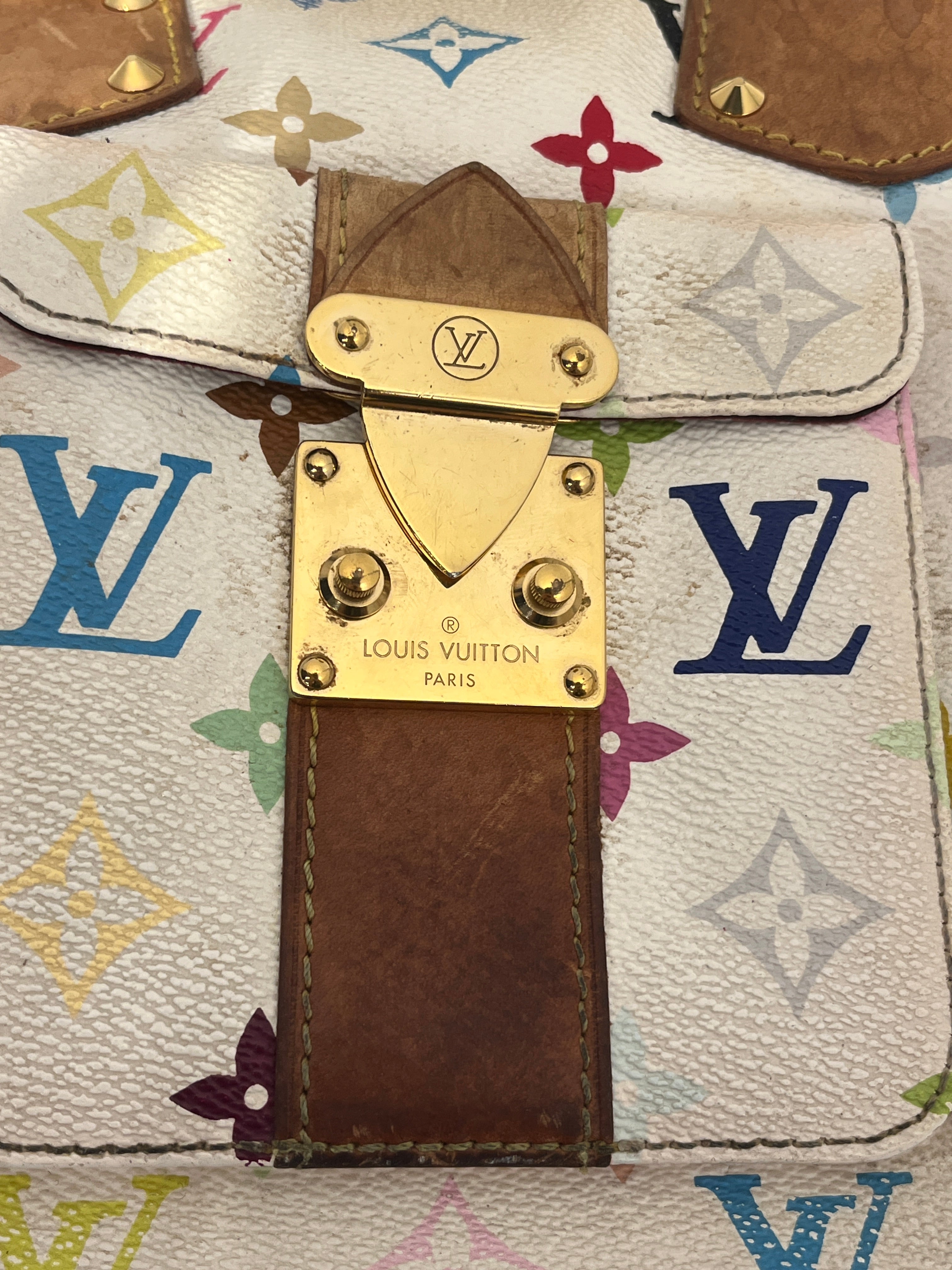 LOUIS VUITTON/Hand Bag/Monogram/MLT/TAKASHI MURAKAMI view 4