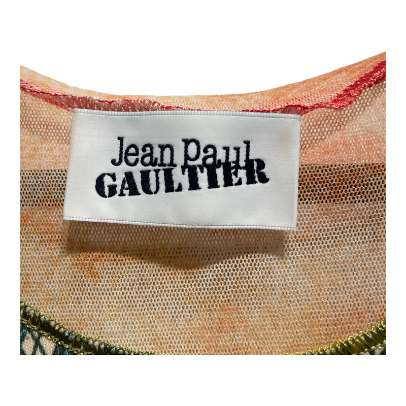 Jean Paul Gaultier/LS Dress/S/Graphic/MLT/