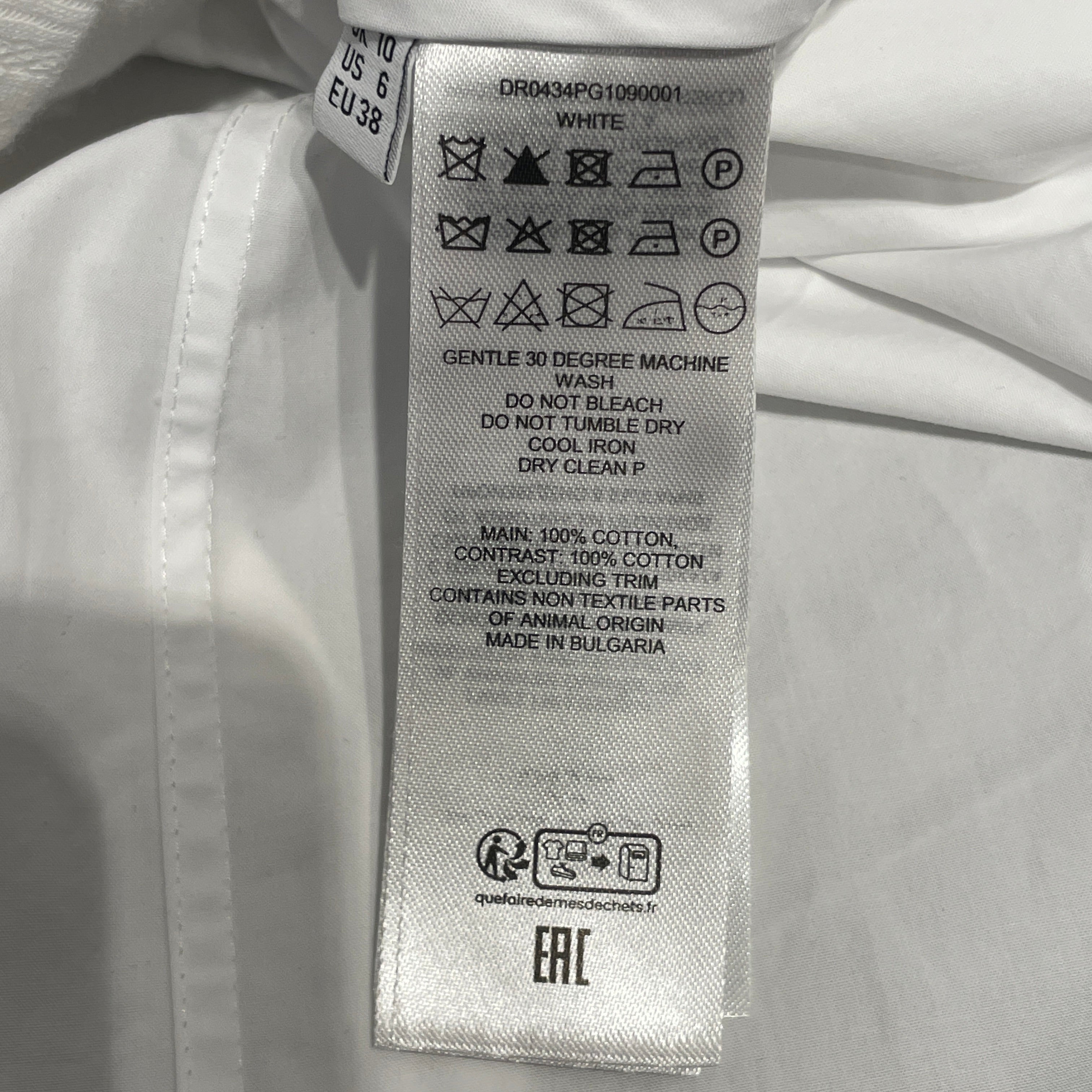 JW ANDERSON(J.W.ANDERSON)/LS Dress/S/Cotton/WHT/ view 3