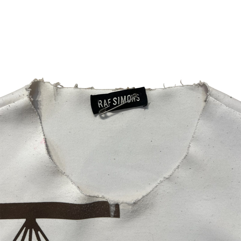 RAF SIMONS/T-Shirt/S/Polyester/MLT/All Over Print/so good n so many