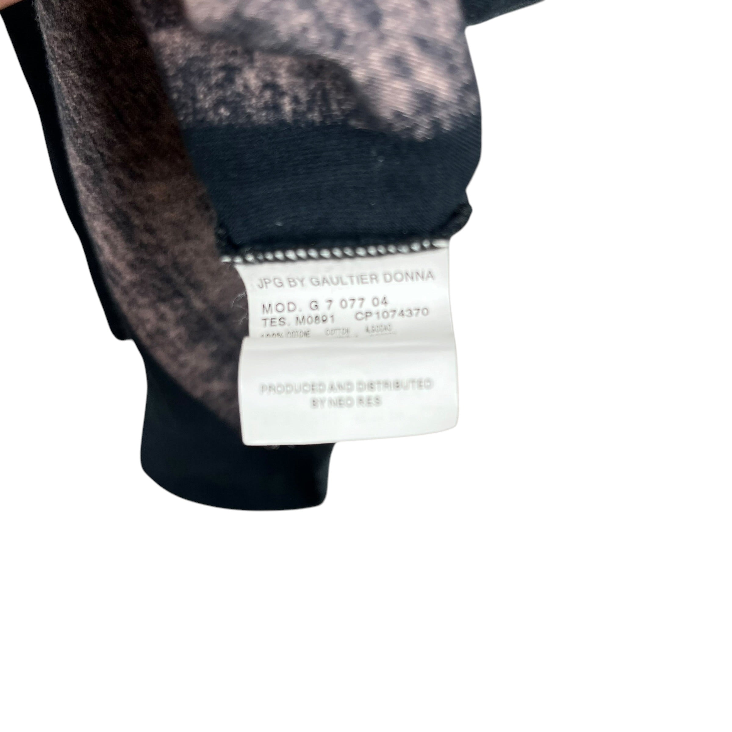Jean Paul Gaultier/LS T-Shirt/L/Cotton/BLK/Cowboy Western LS Top view 4