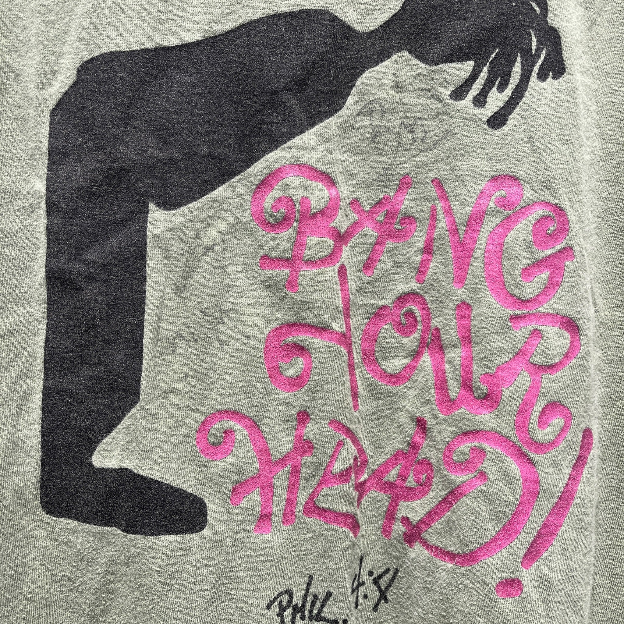 Vintage/T-Shirt/XL/Cotton/GRN/Graphic/AUDIO ADRENALINE BANG YOUR HEA view 5