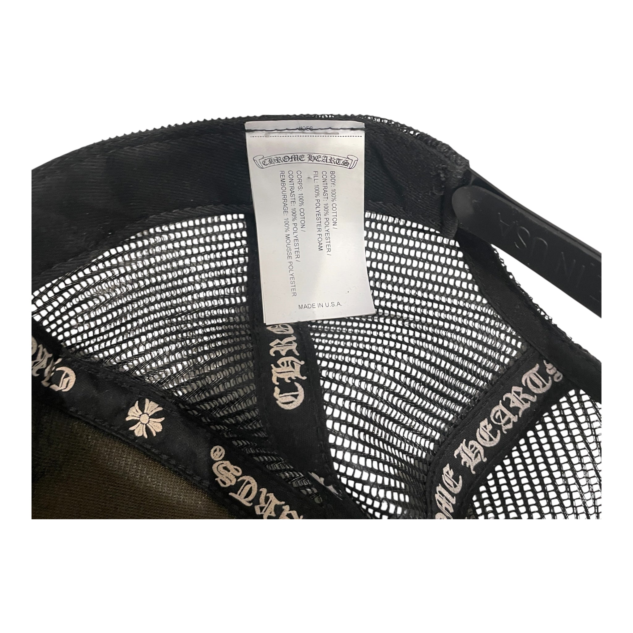 CHROME HEARTS/Cap/OS/Cotton/BLK/M's/025089543 view 5