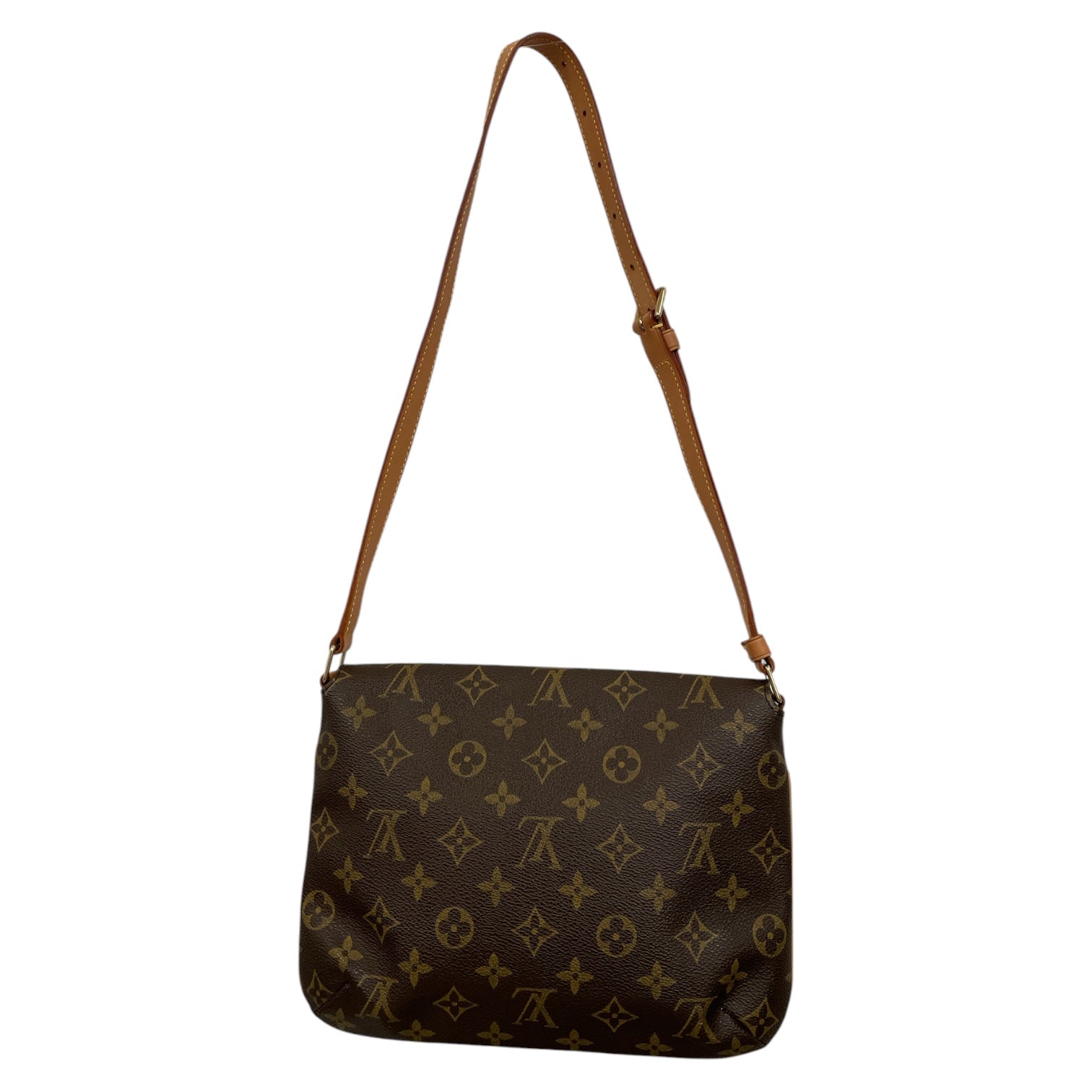 LOUIS VUITTON/Cross Body Bag/Leather/BRW/Musette Tango Cross Body Bag view 2