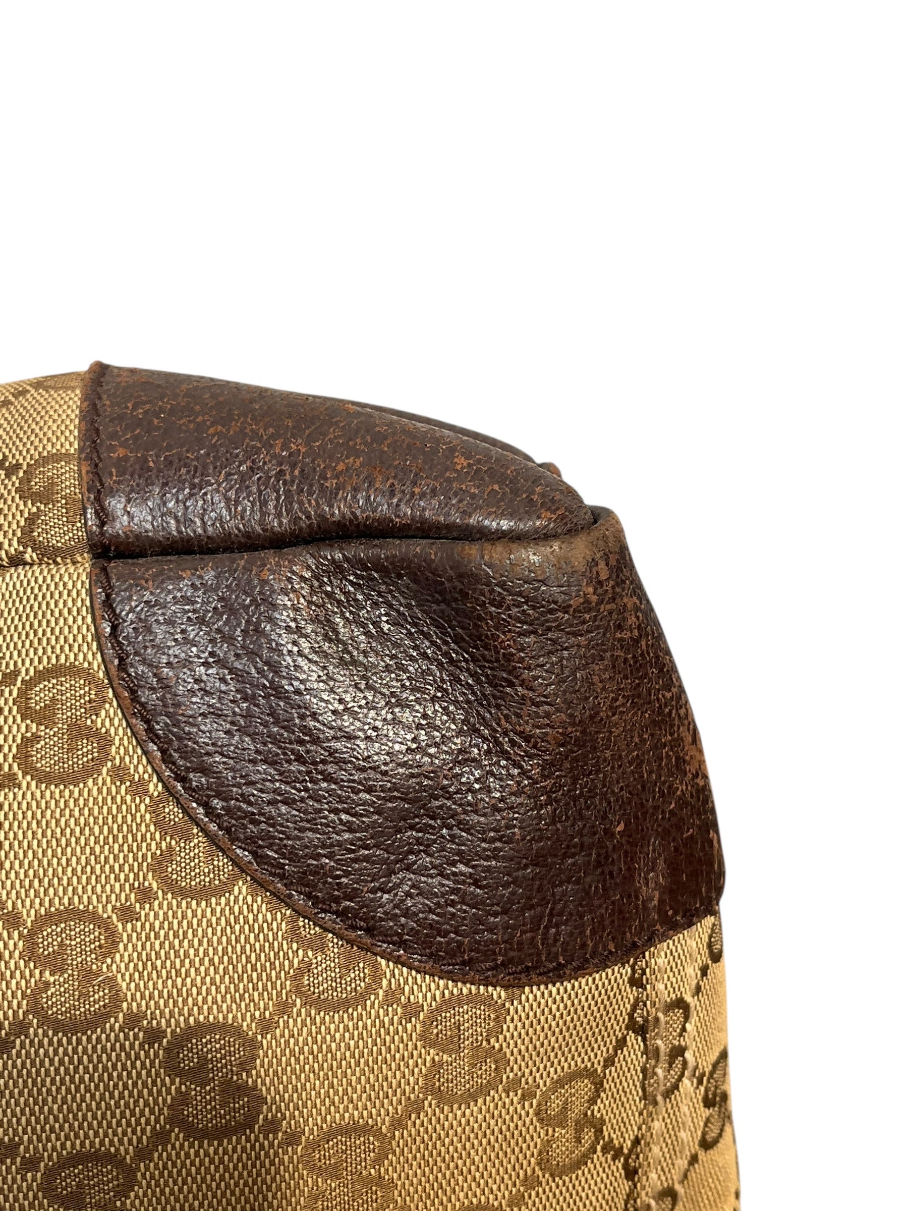 GUCCI/Cross Body Bag/Monogram/Cotton/BEG/MESSEMGER CROSS BODY CANVAS view 6