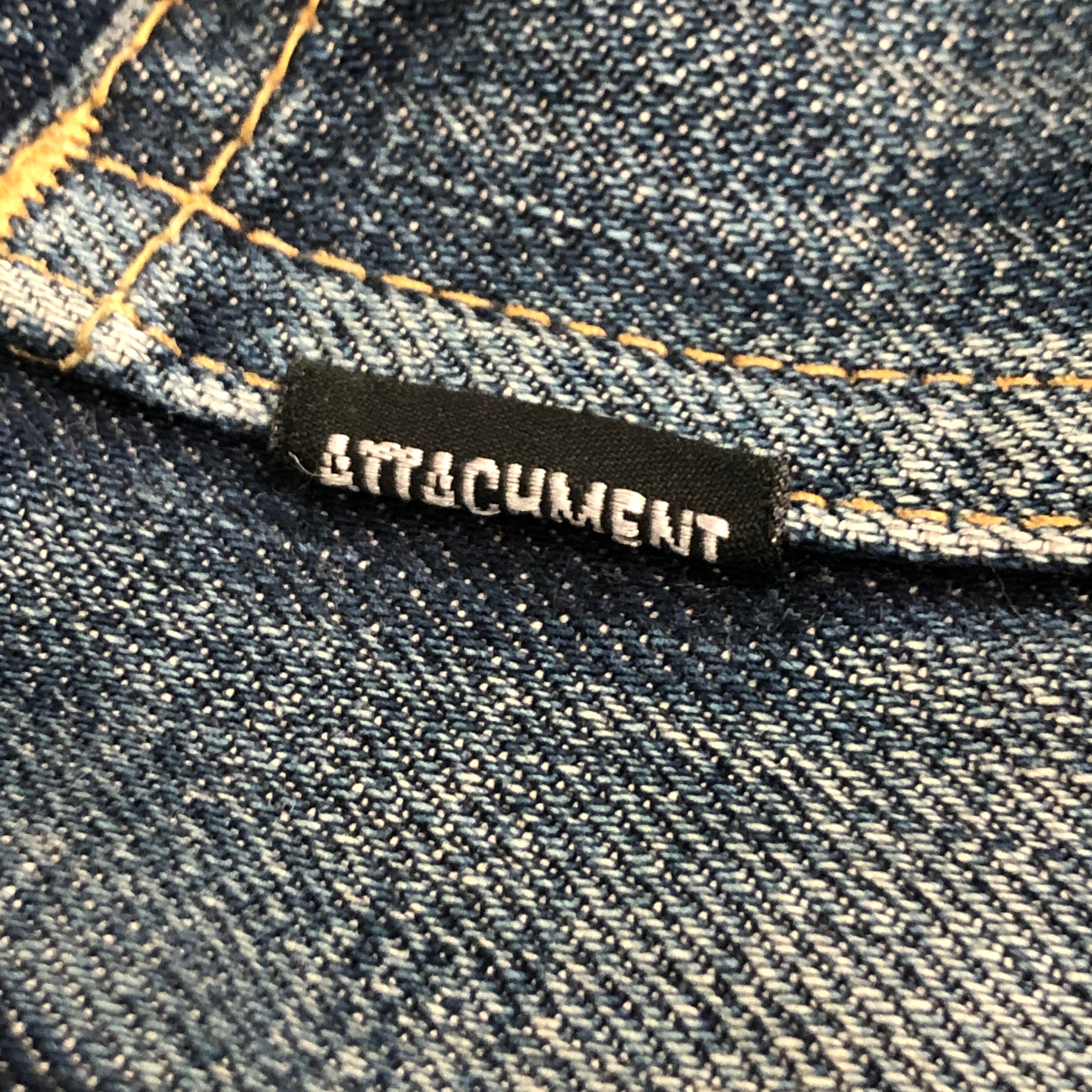 Attachment/Pants/L/Cotton/IDG/DARK BLUE TWIST FIT view 4