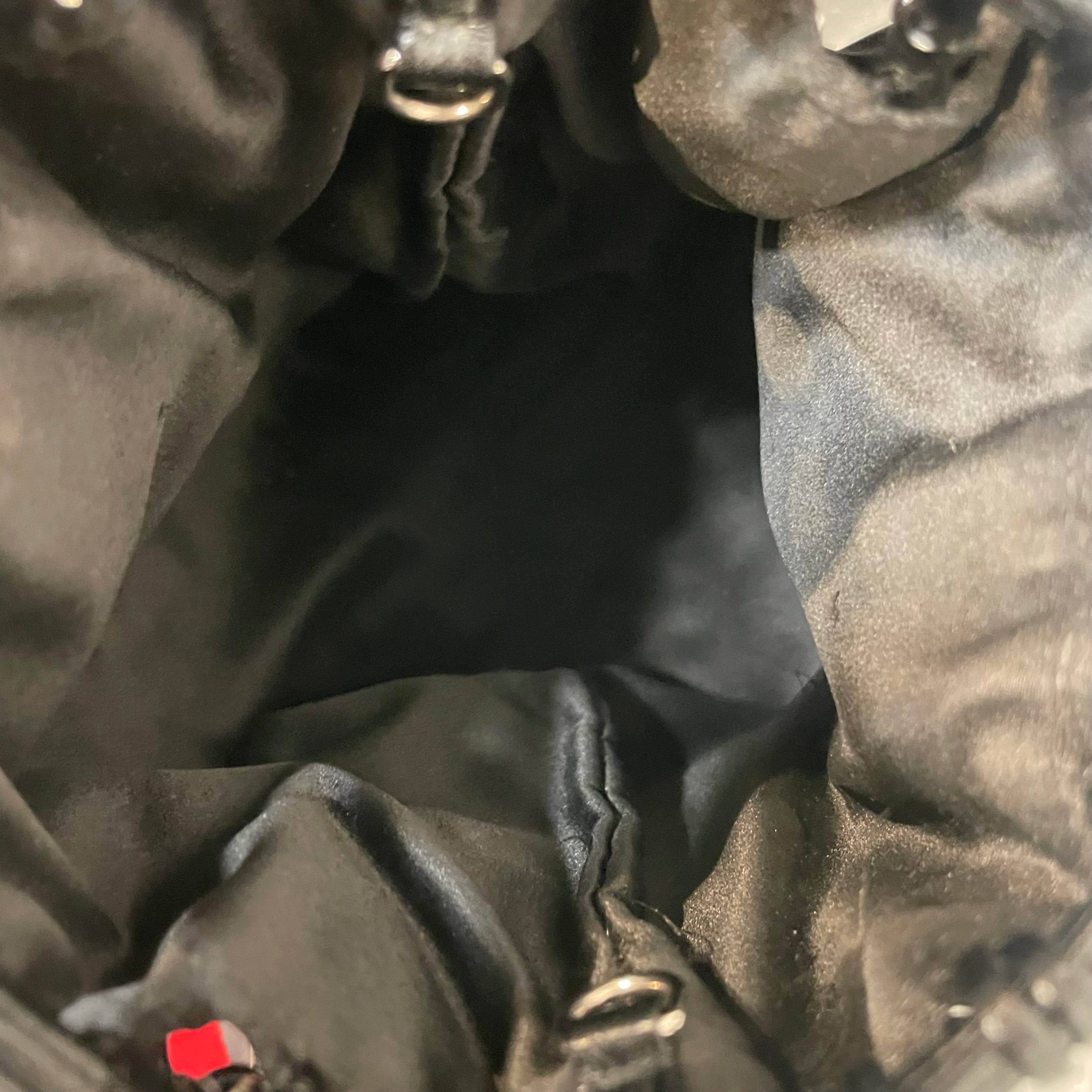 PRADA/Cross Body Bag/Cotton/BLK/103 view 6