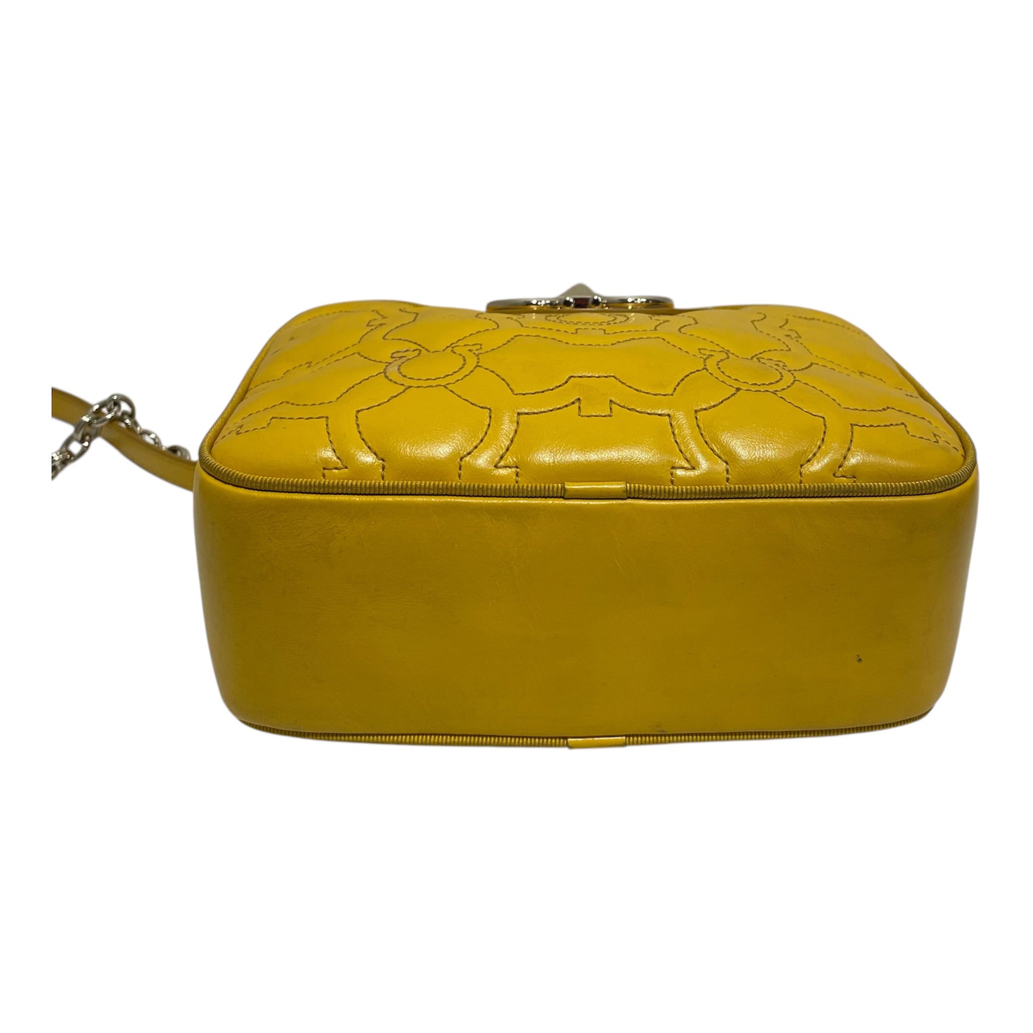 Salvatore Ferragamo/Bag/Leather/YEL/ view 3
