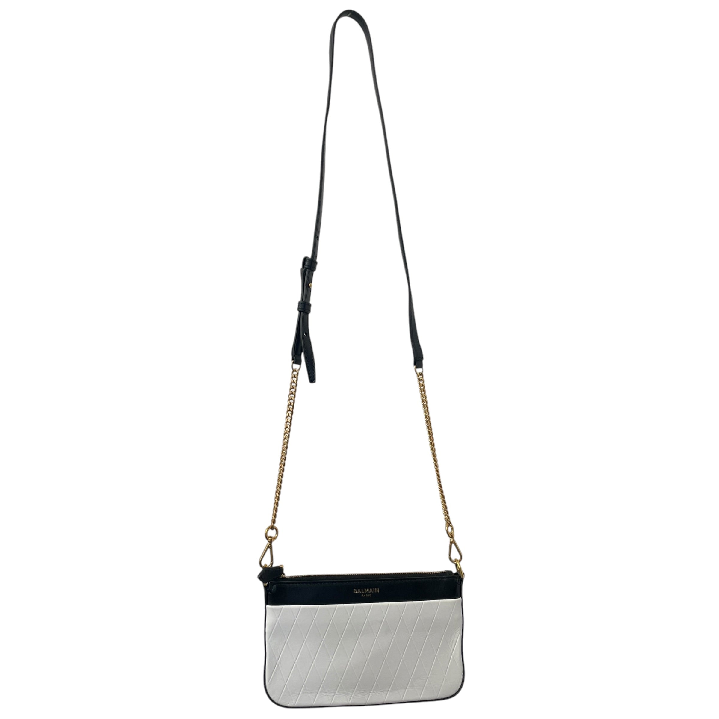 BALMAIN/Hand Bag/Leather/BLK/ view 1