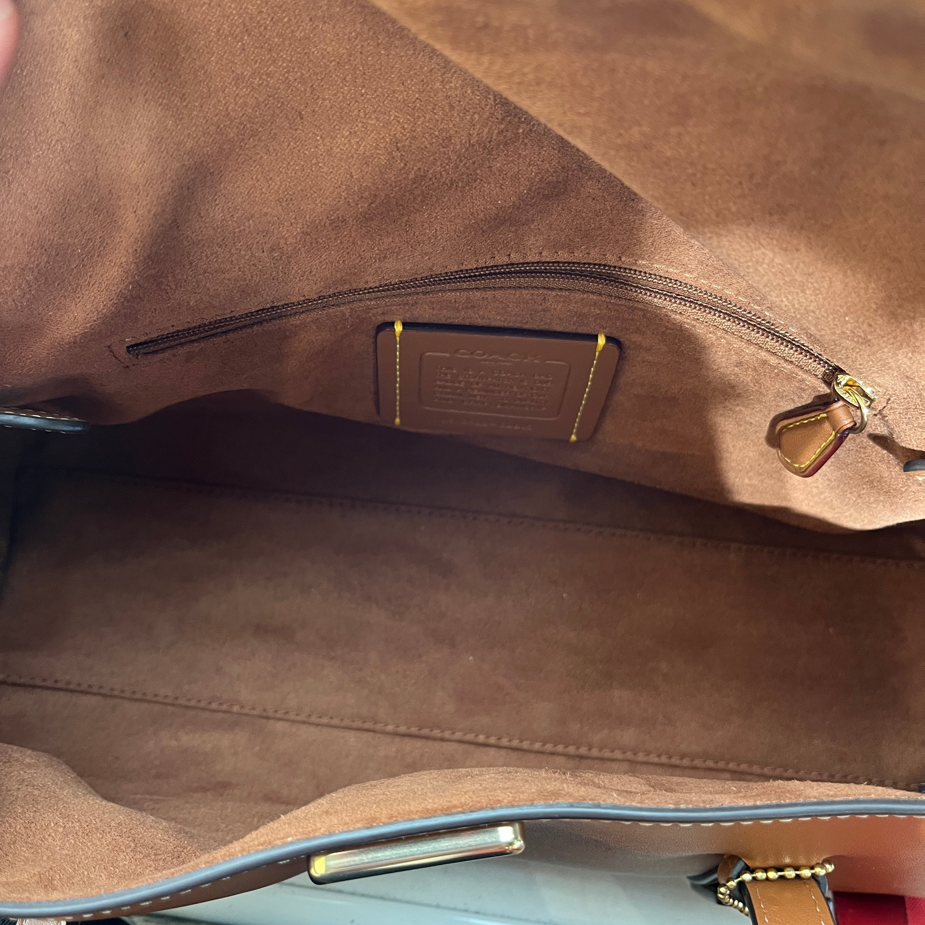COACH/Bag/Leather/BRW/BRIDGET FLAP BAG view 4