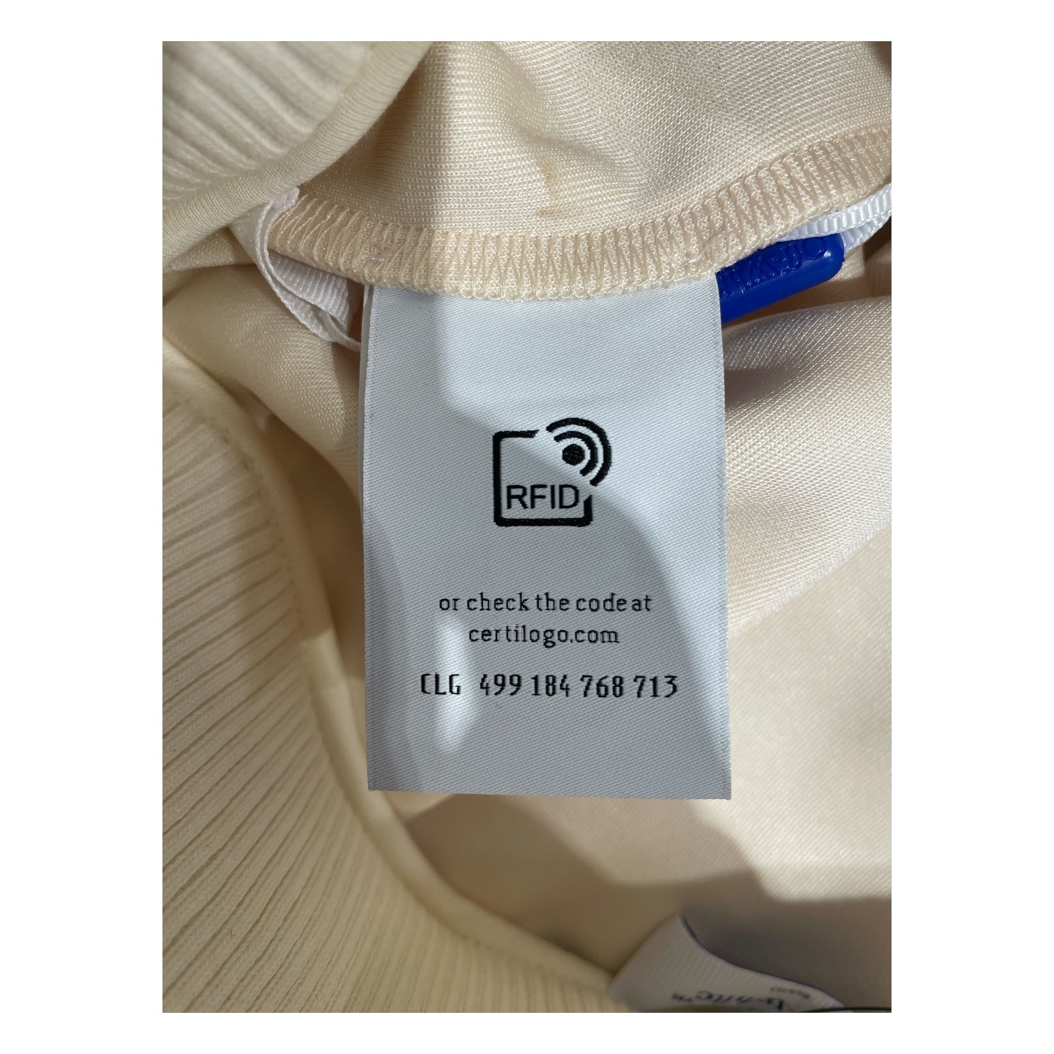 OFF-WHITE/Bottoms/36/Polyester/CRM/Loose  DBL String Track Cloud view 5