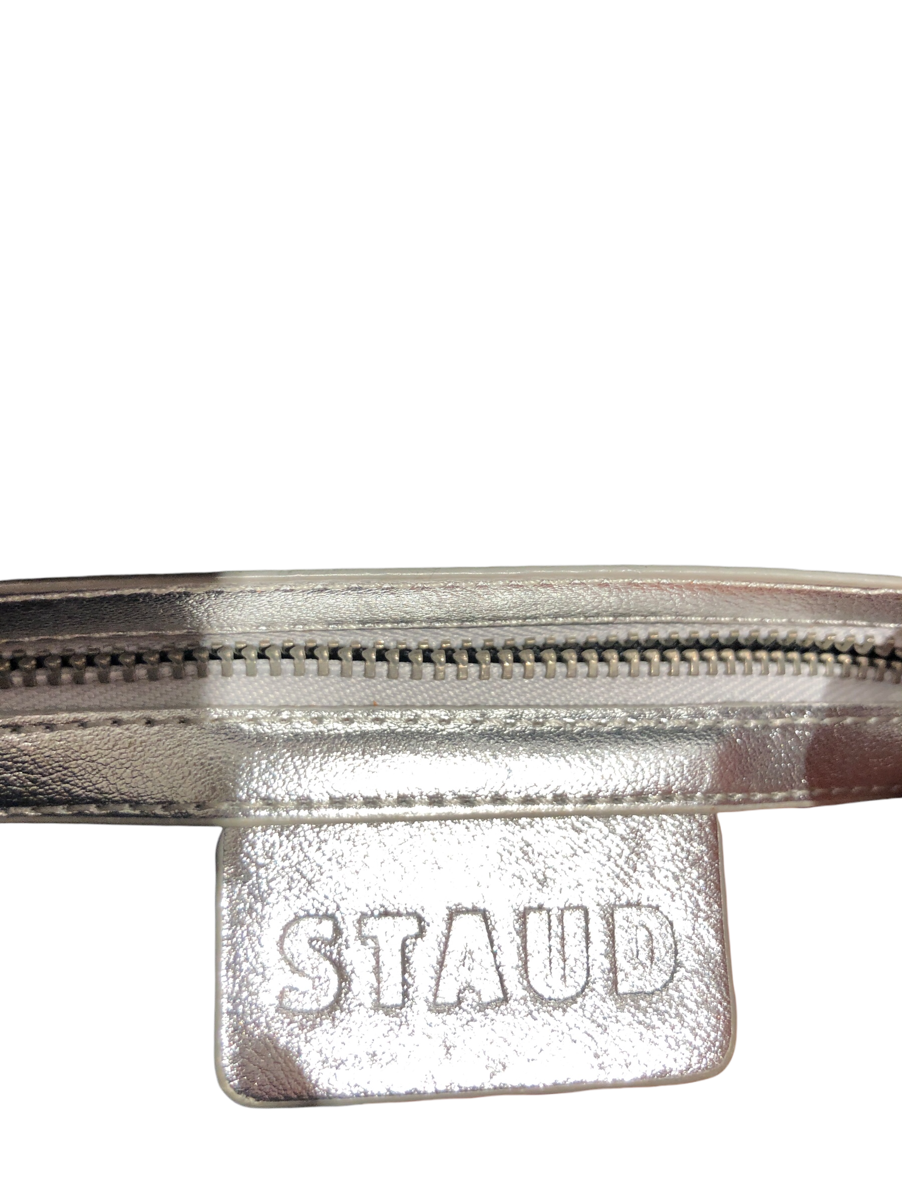 STAUD/Hand Bag/SLV/tommy beaded silver bag view 5